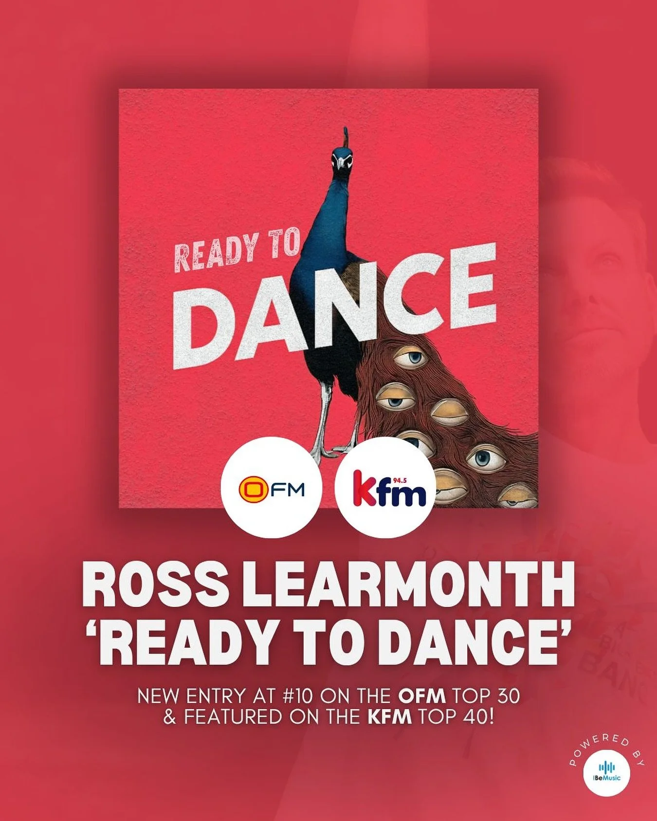 A great opening weekend for the new @rosslearmonth single, ‘Ready To Dance’ 🔥 Big thanks to @ofm9497 & @kfmza for the love! 🎶☀️
Powered by I Be Music! 💫