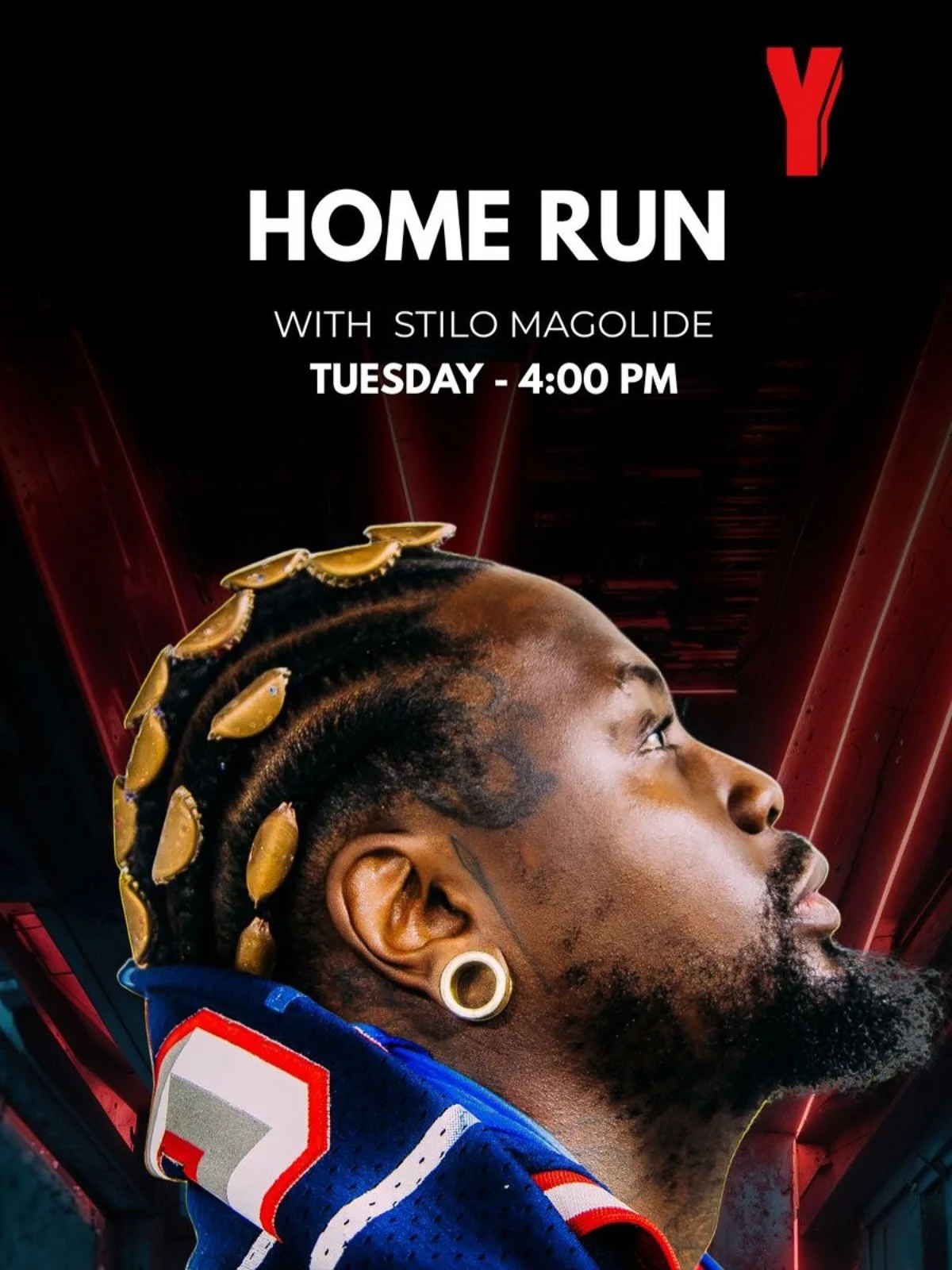 Don’t miss @stilomagolide on @yfm this afternoon on the #HomeRun with @ayandamvp 🔥🎶 
Powered by I Be Music! 💫