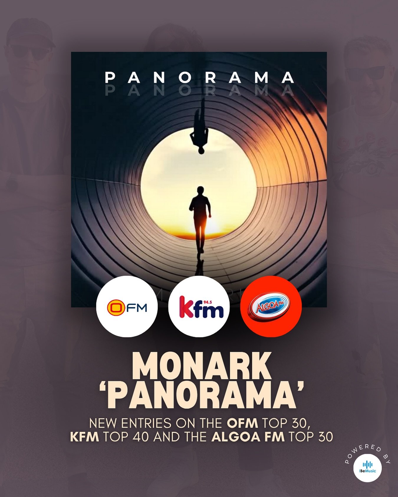 Some incredible support for the new @monarkband single, &lsquo;Panorama&rsquo; across radio this past weekend! 🔥

🏆 New entry at #29 on the OFM Top 30 
🏆 New entry at #29 on the Algoa FM Top 30 
🏆 New entry at #31 on the KFM Top 40 

Powered by I