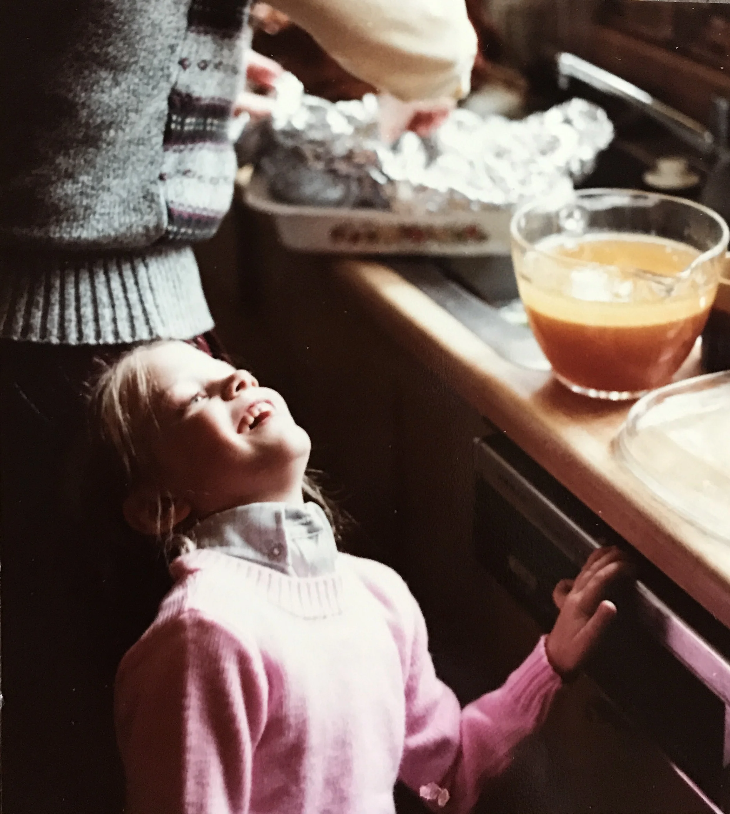 Me(7), in my Grandma's kitchen