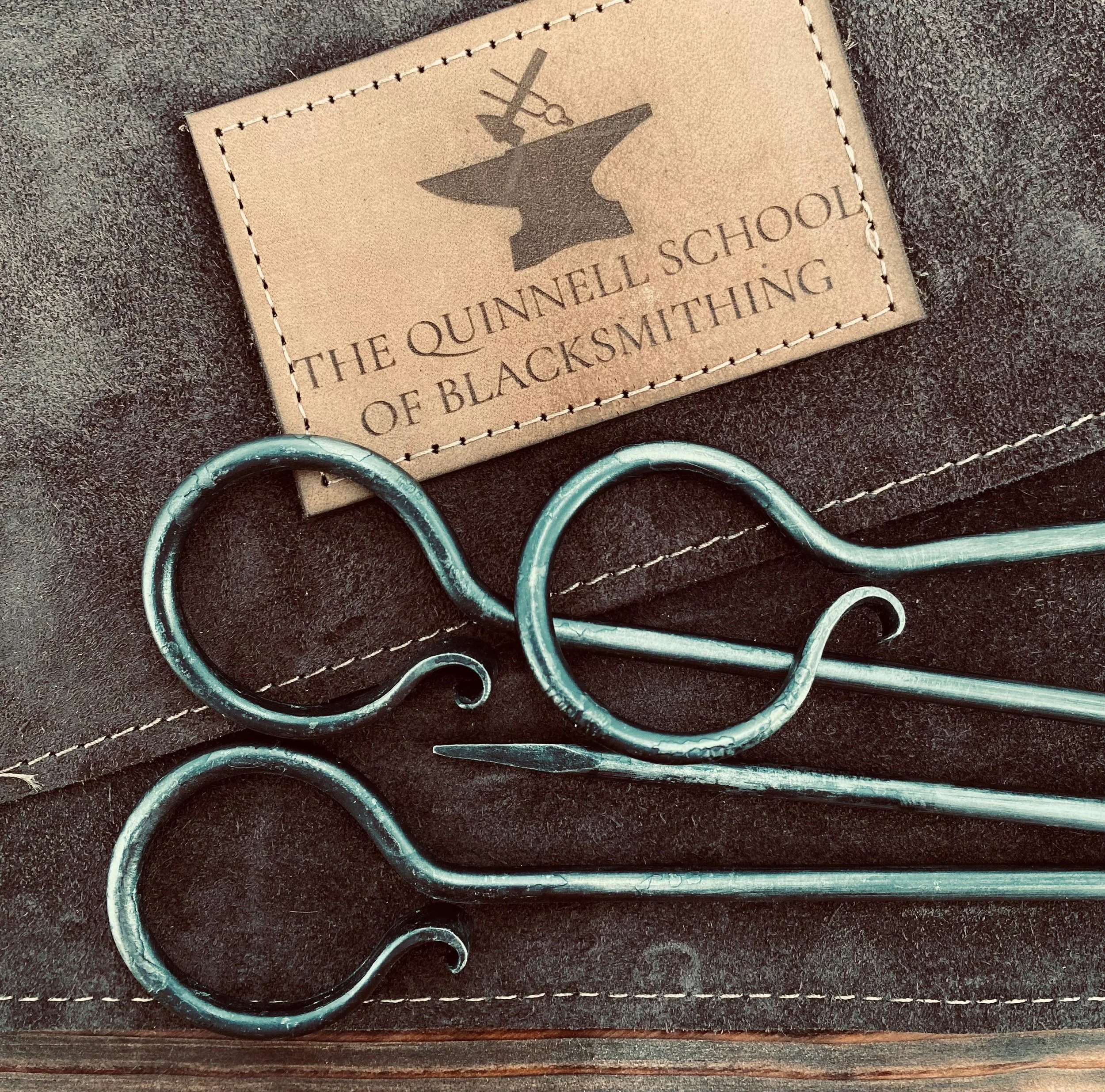 QSB Leather Logo BBQ Set.jpg