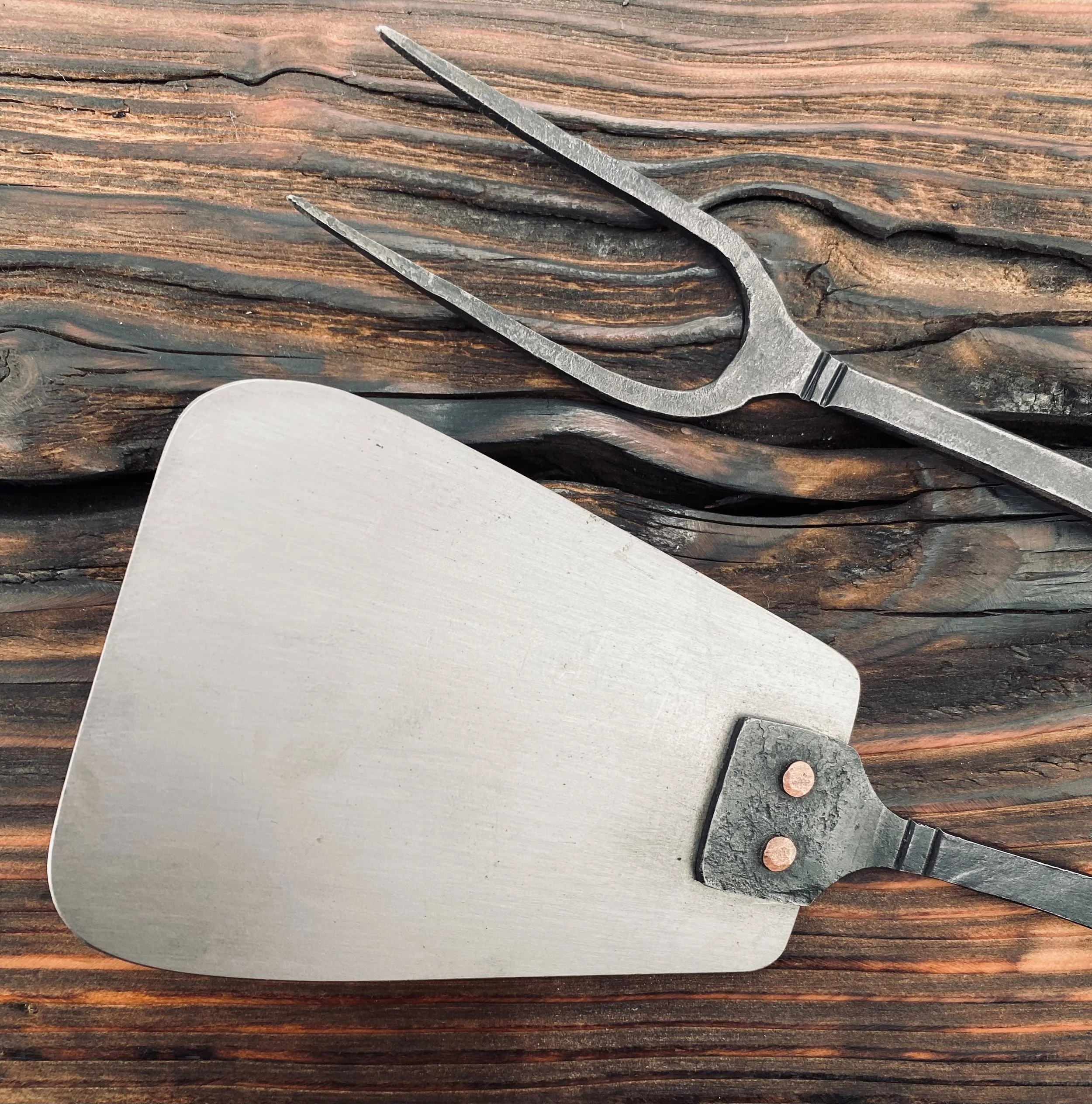 BBQ Spatula and Fork - blacksmith made.jpg