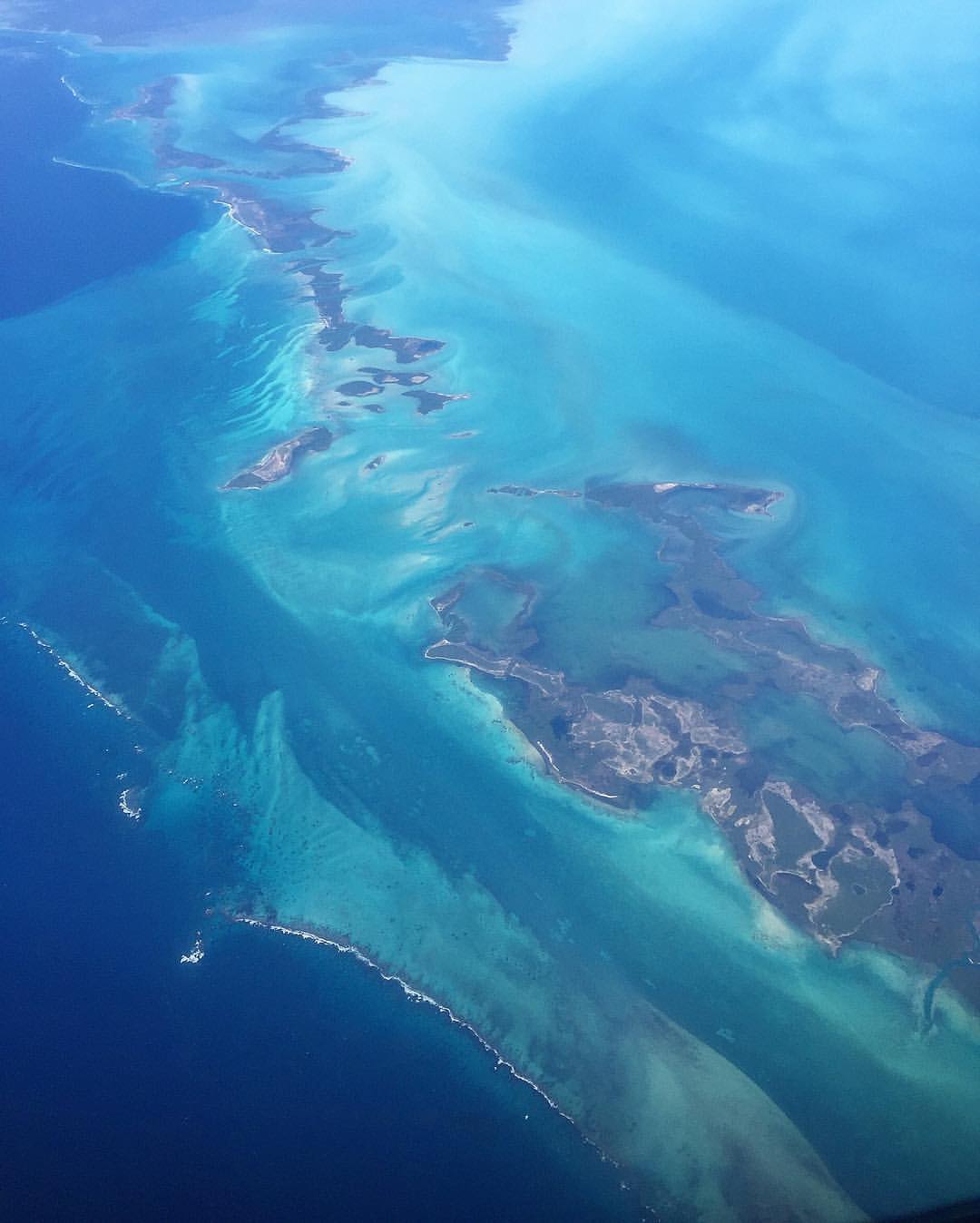 Somewhere over the Caribbean 