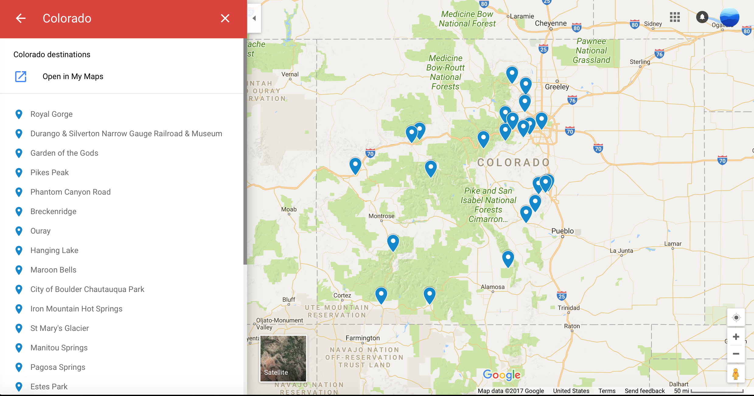 All our trip suggestions!