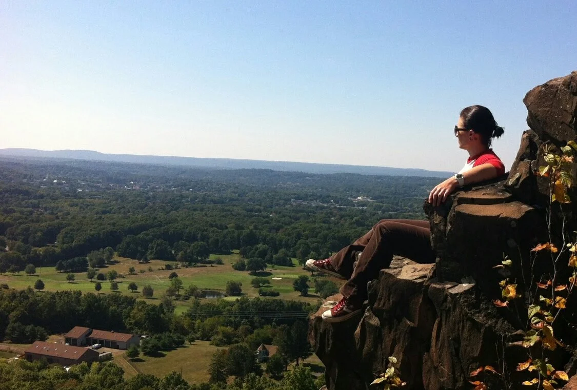 Living on the edge in Connecticut at Chauncey Peak 