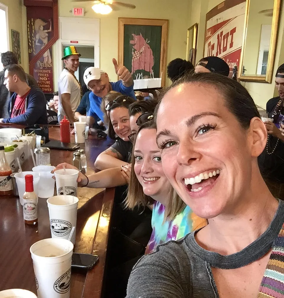 The Mardi Gras crew!