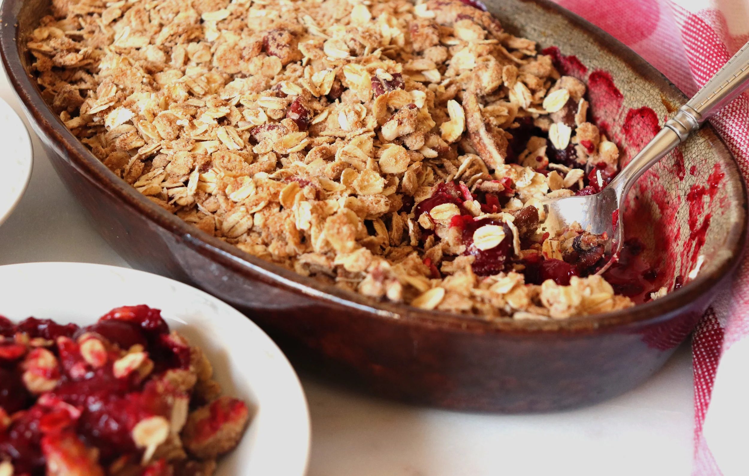 Cranberry Chia Crisp
