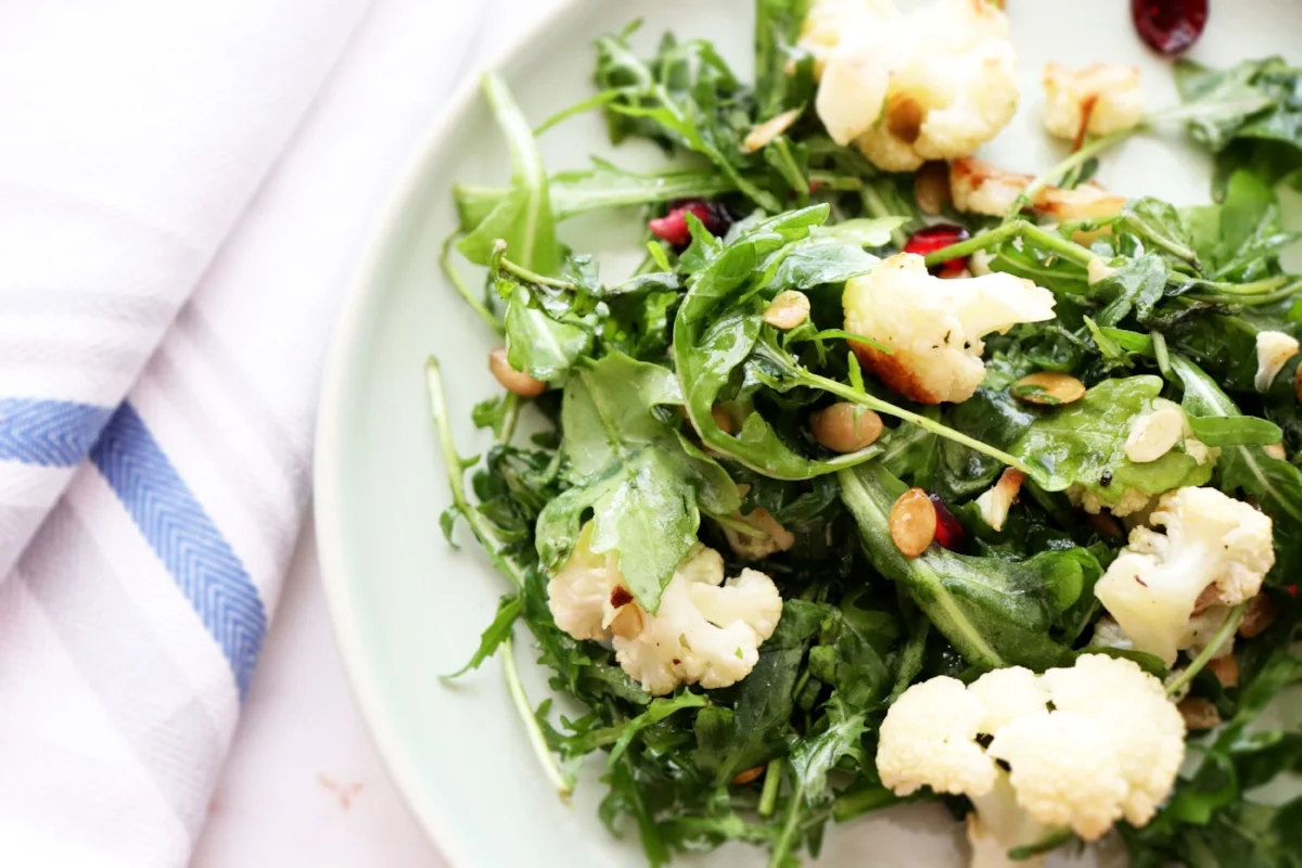Warm Cauliflower Salad