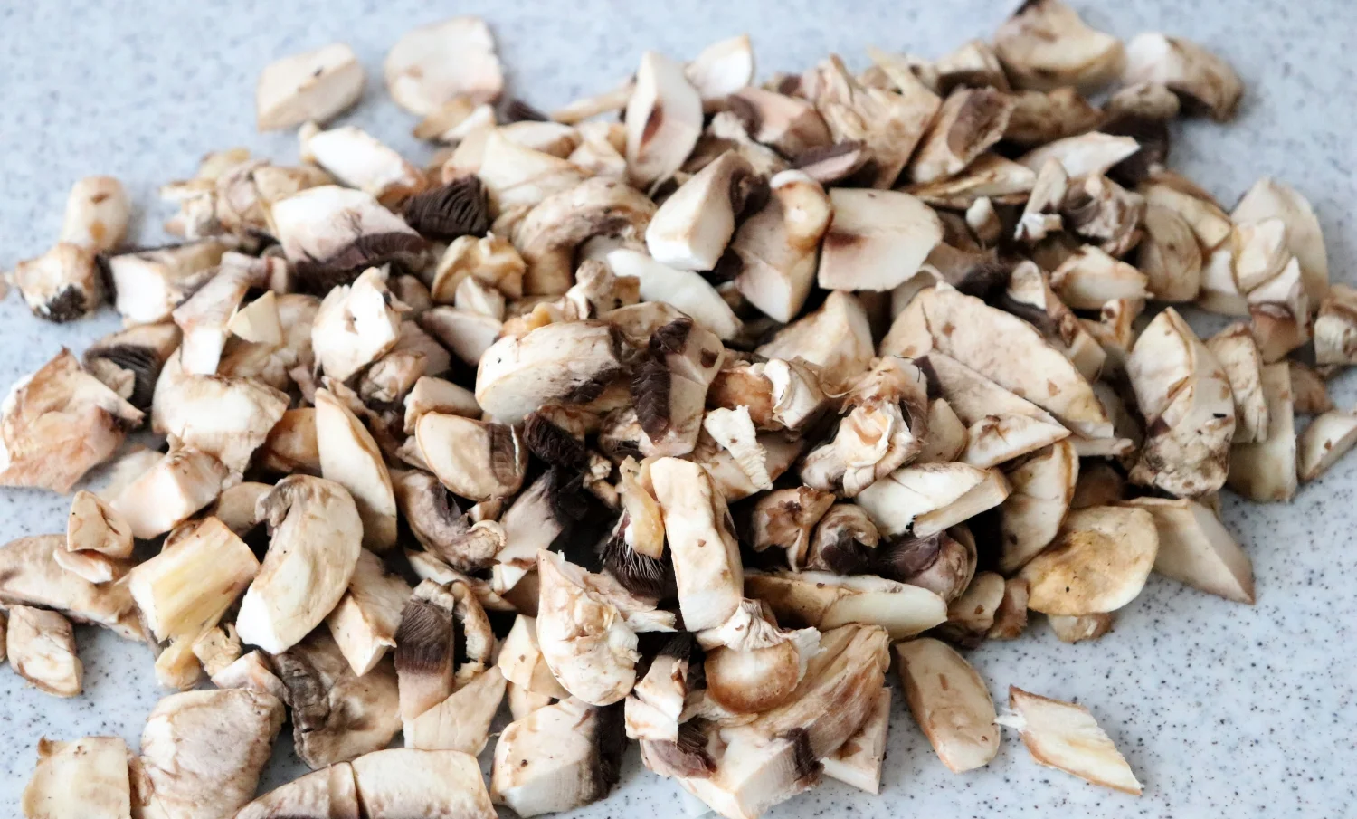 Mushrooms have an earthy, "beefy" flavor. By adding mushrooms you can decrease the amount of red meat - budget friendly and cancer-protective! 