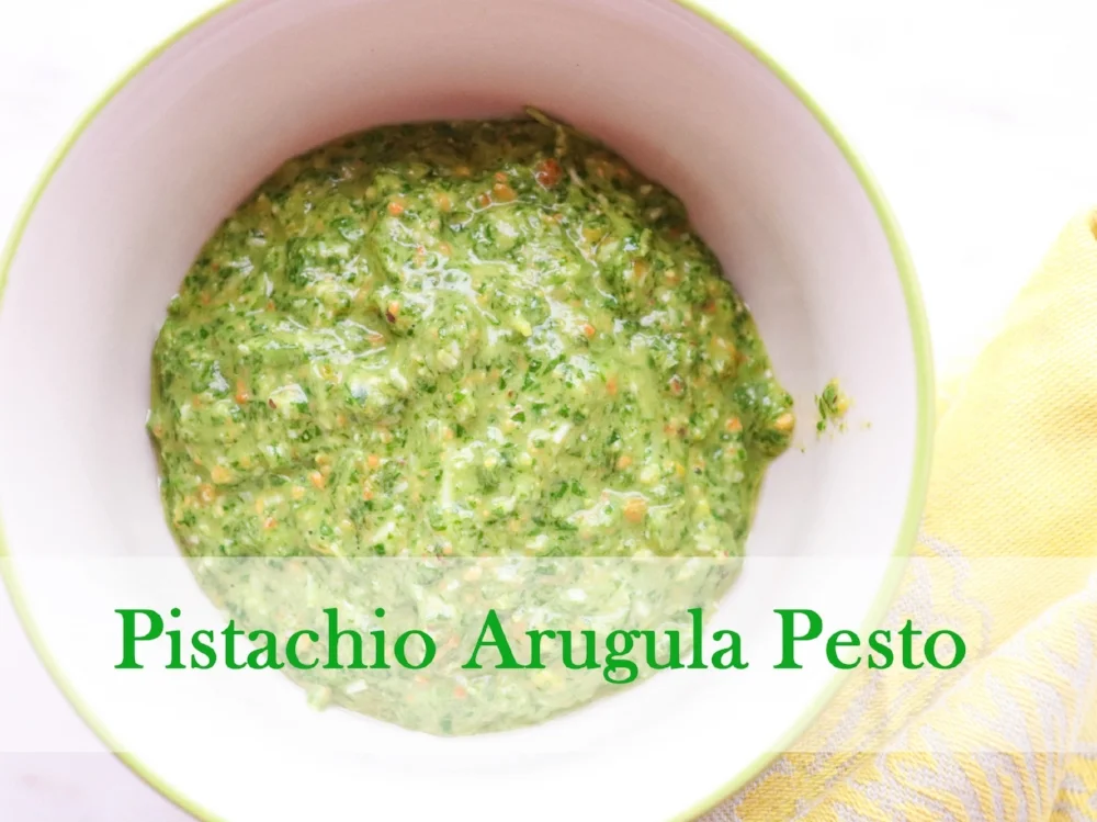 Pistachio Arugula Pesto