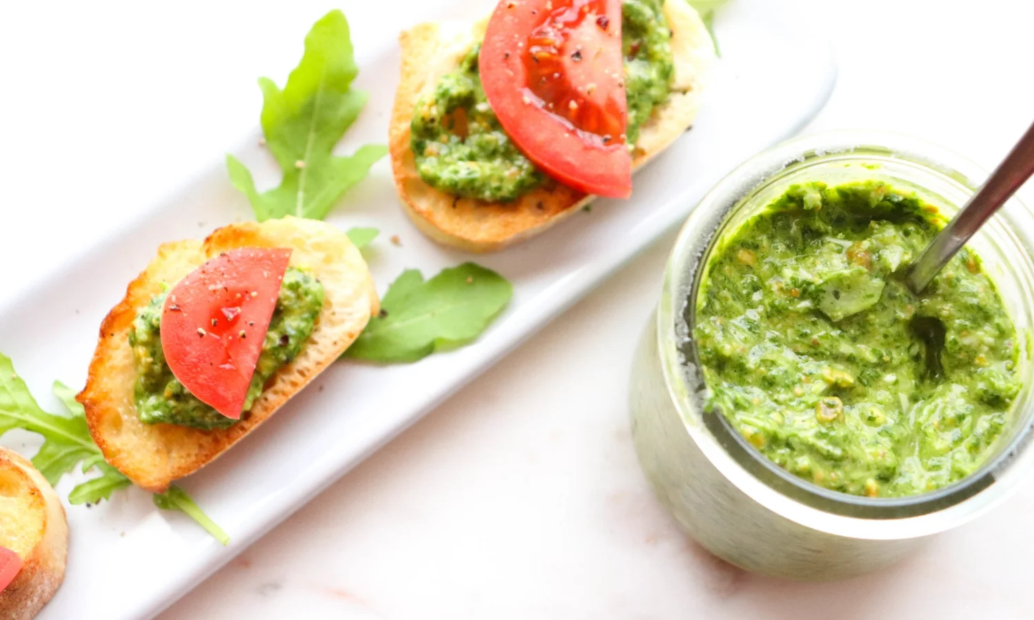 Pistachio Arugula Pesto