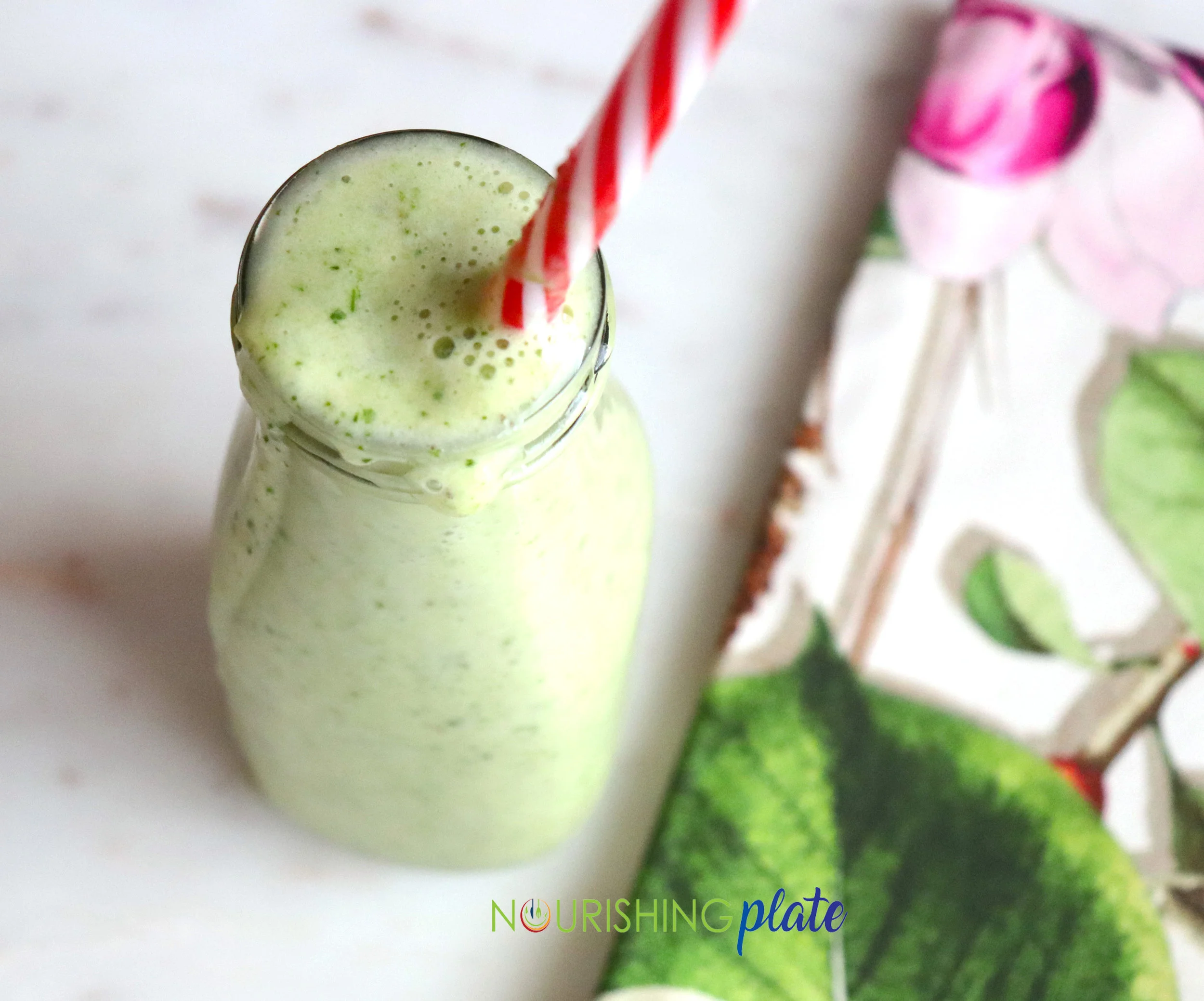 Pineapple Ginger Smoothie and Cancer-Fighting Smoothie Builder Template