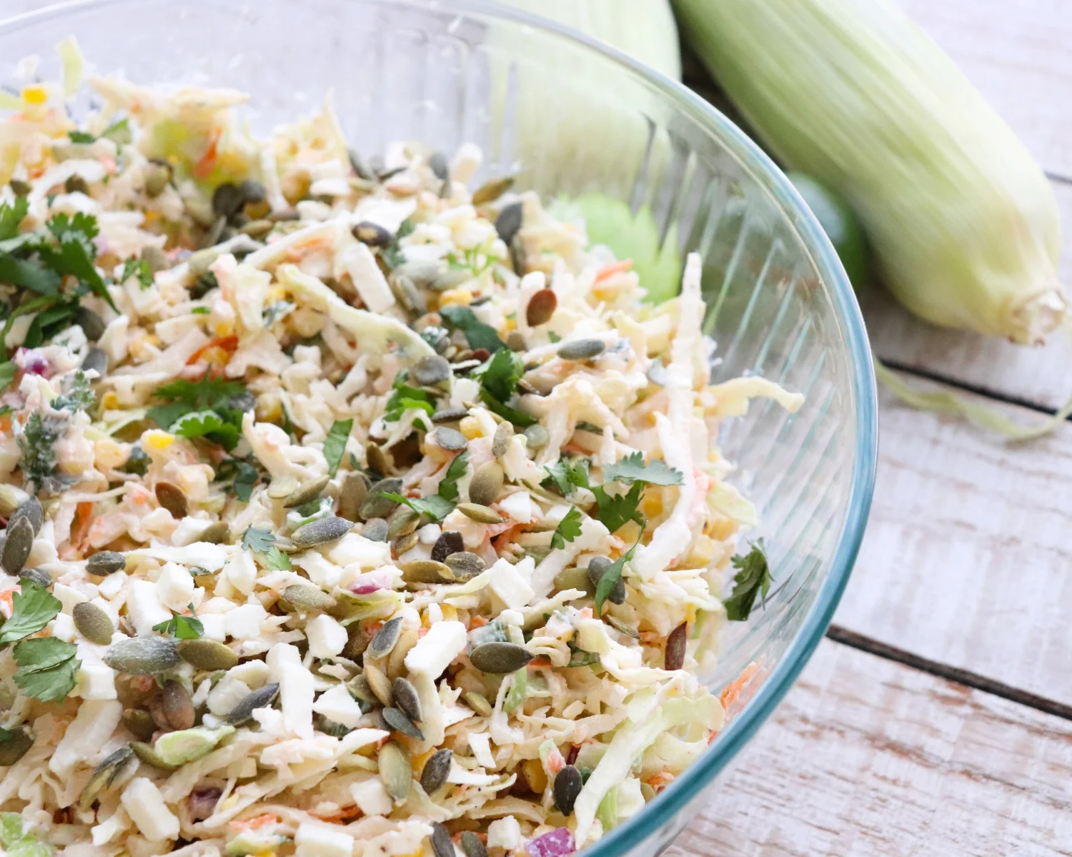 Mexican Street Corn Coleslaw