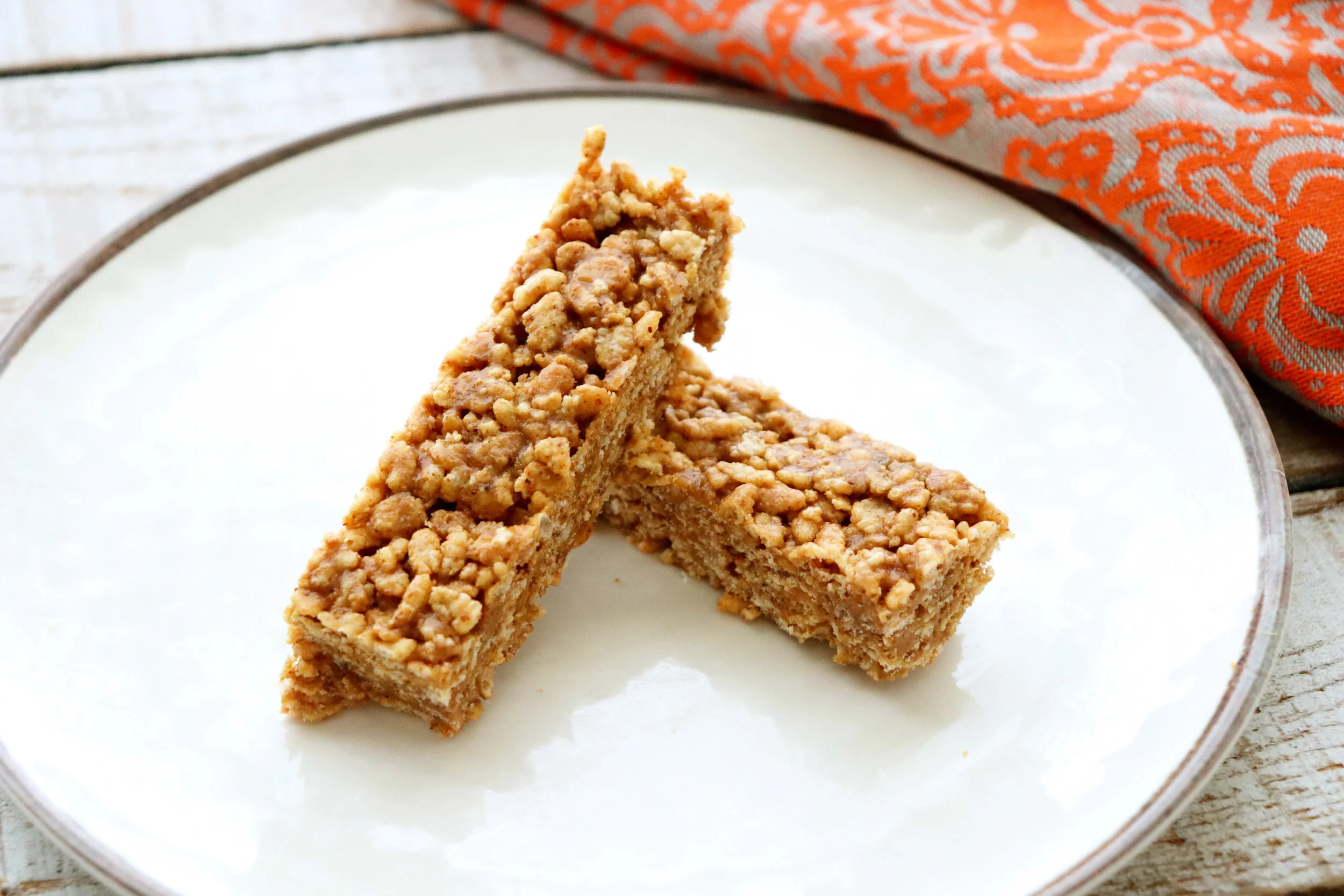 Almond Flax Crispy Treats