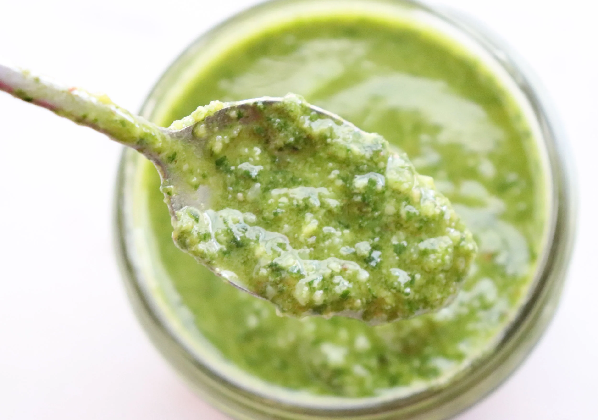 Basil, Spinach and Walnut Pesto