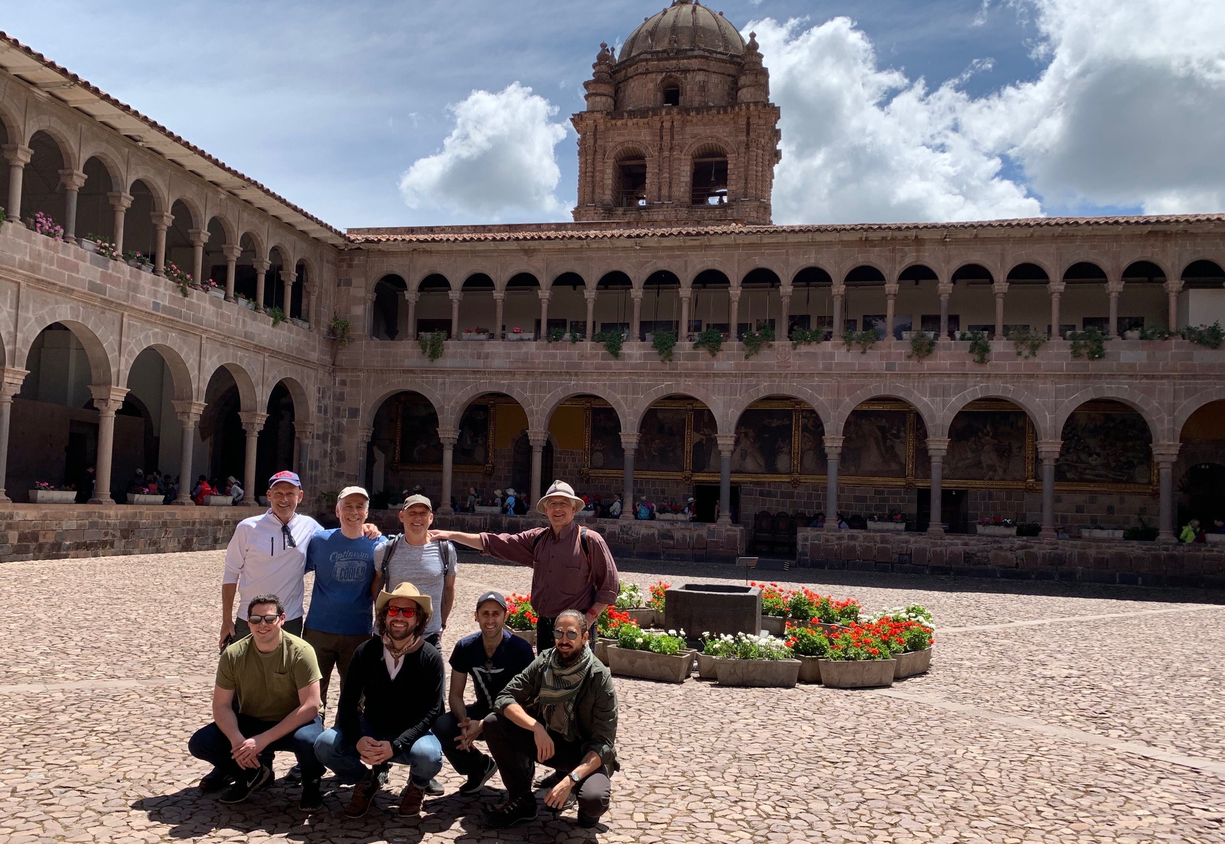 Our group at Qorikancha