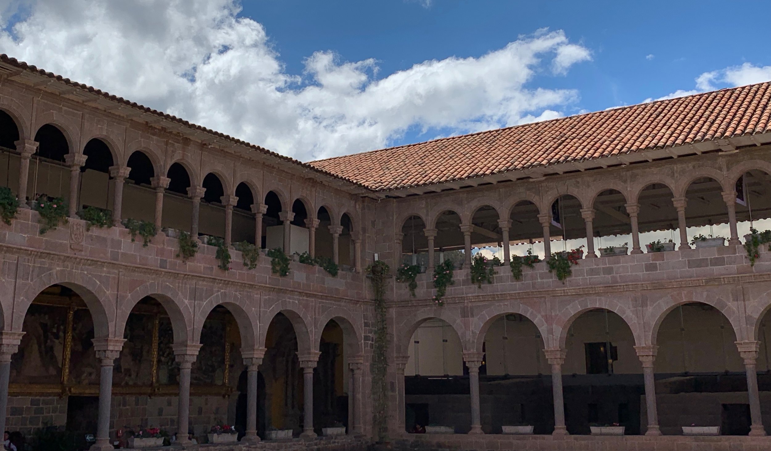 Qorikancha courtyard