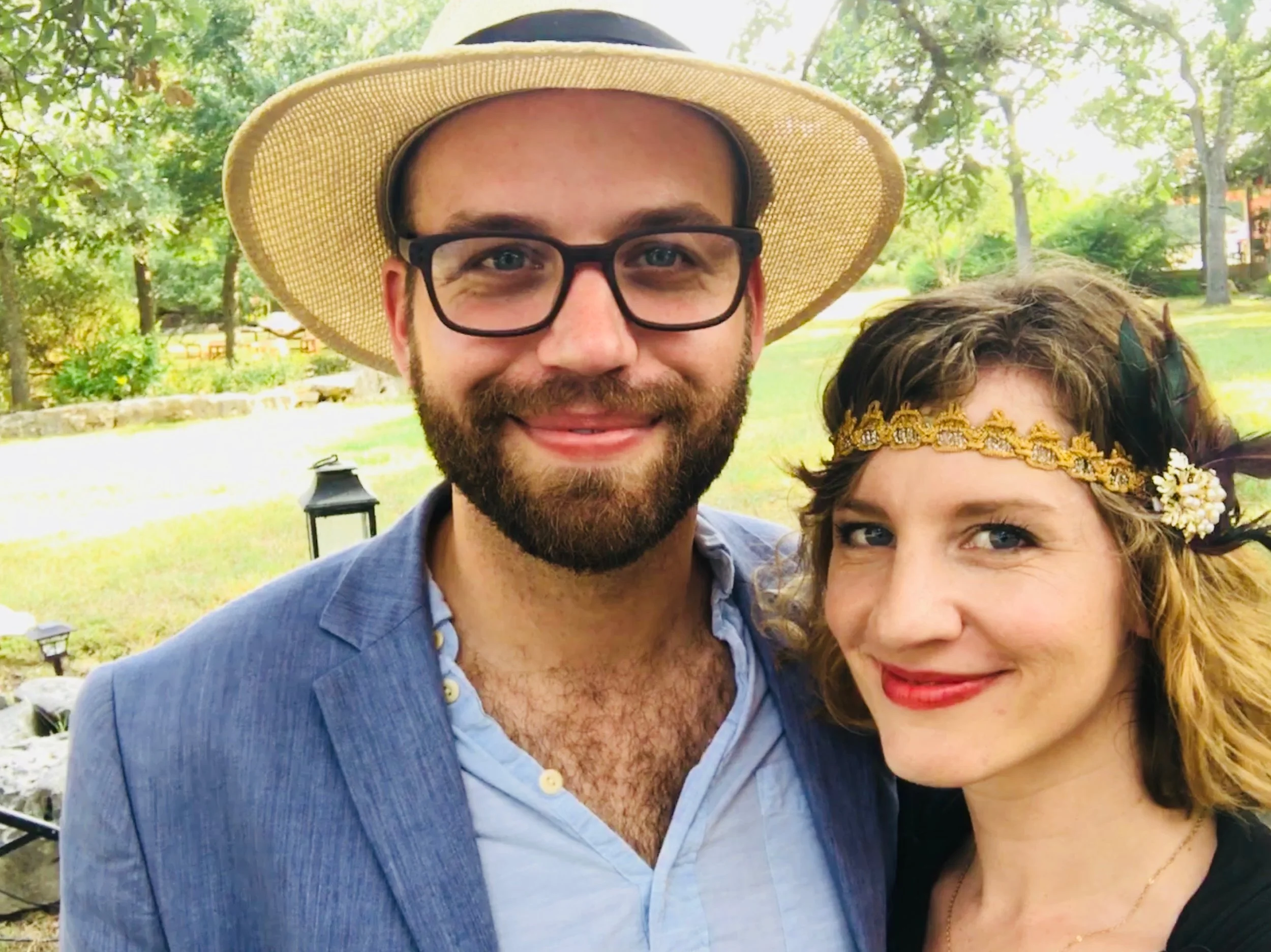 Sierra Skorka and Michael Walker Enjoying Their Friends' Wedding