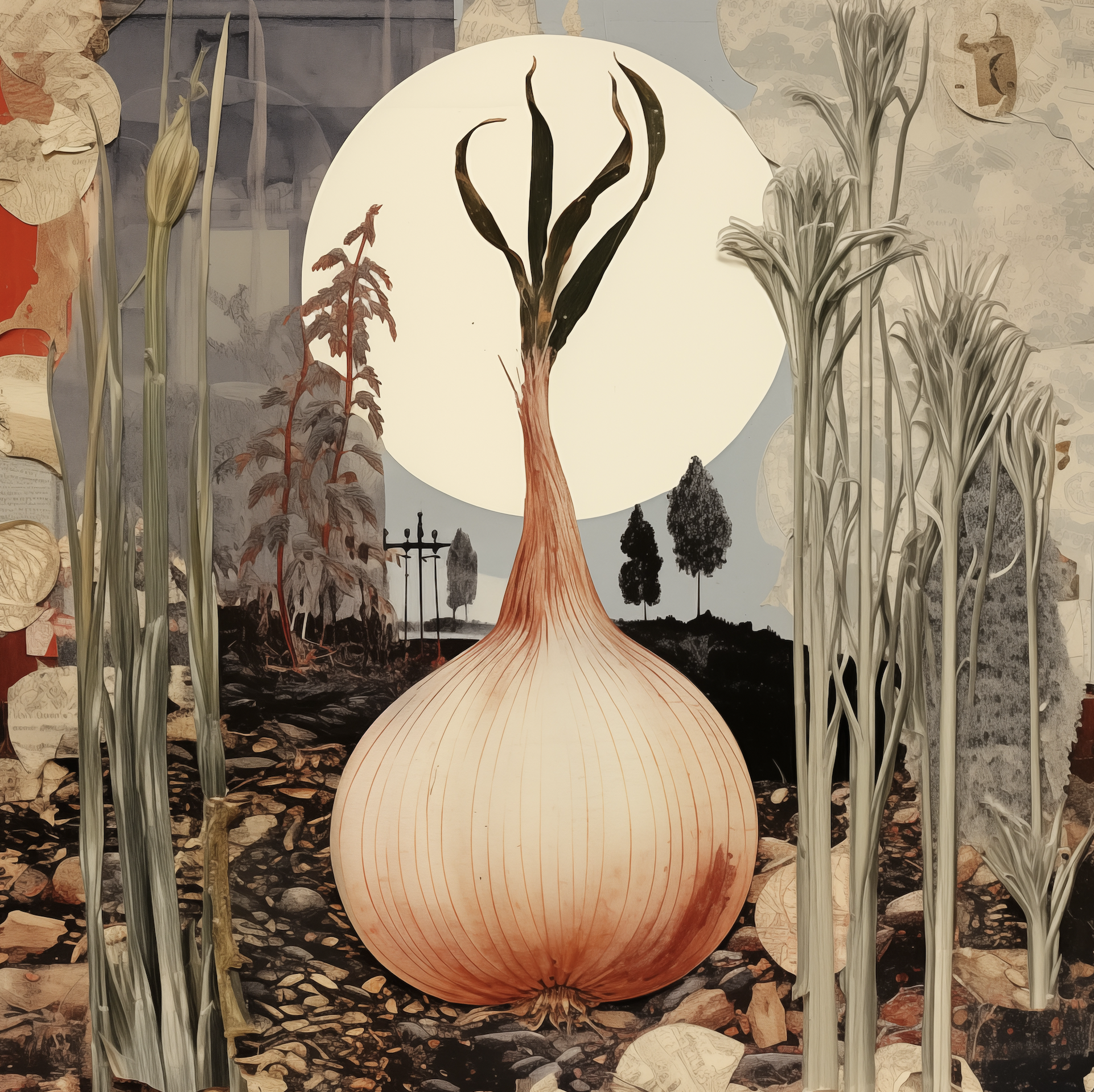 The Onion In Winter’s Garden