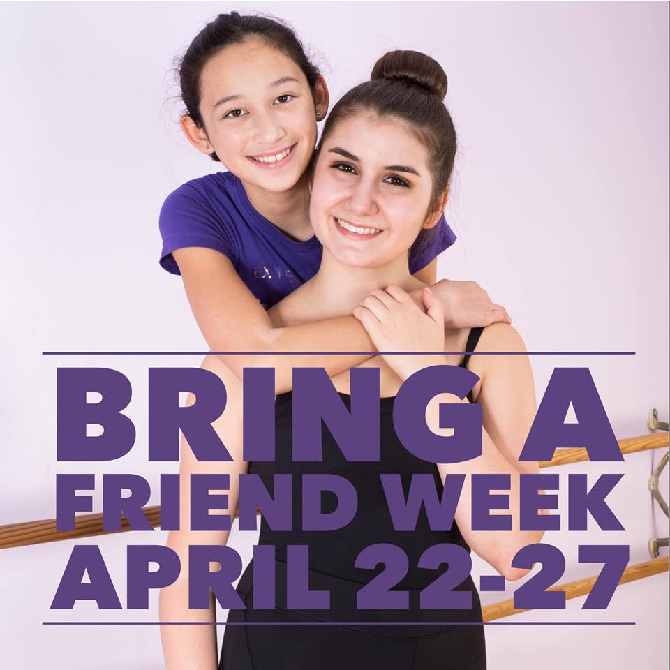 Bring a friend week is this week!