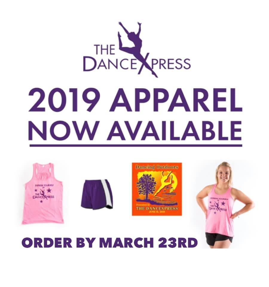 2019 DanceXpress Apparel Now Available!
