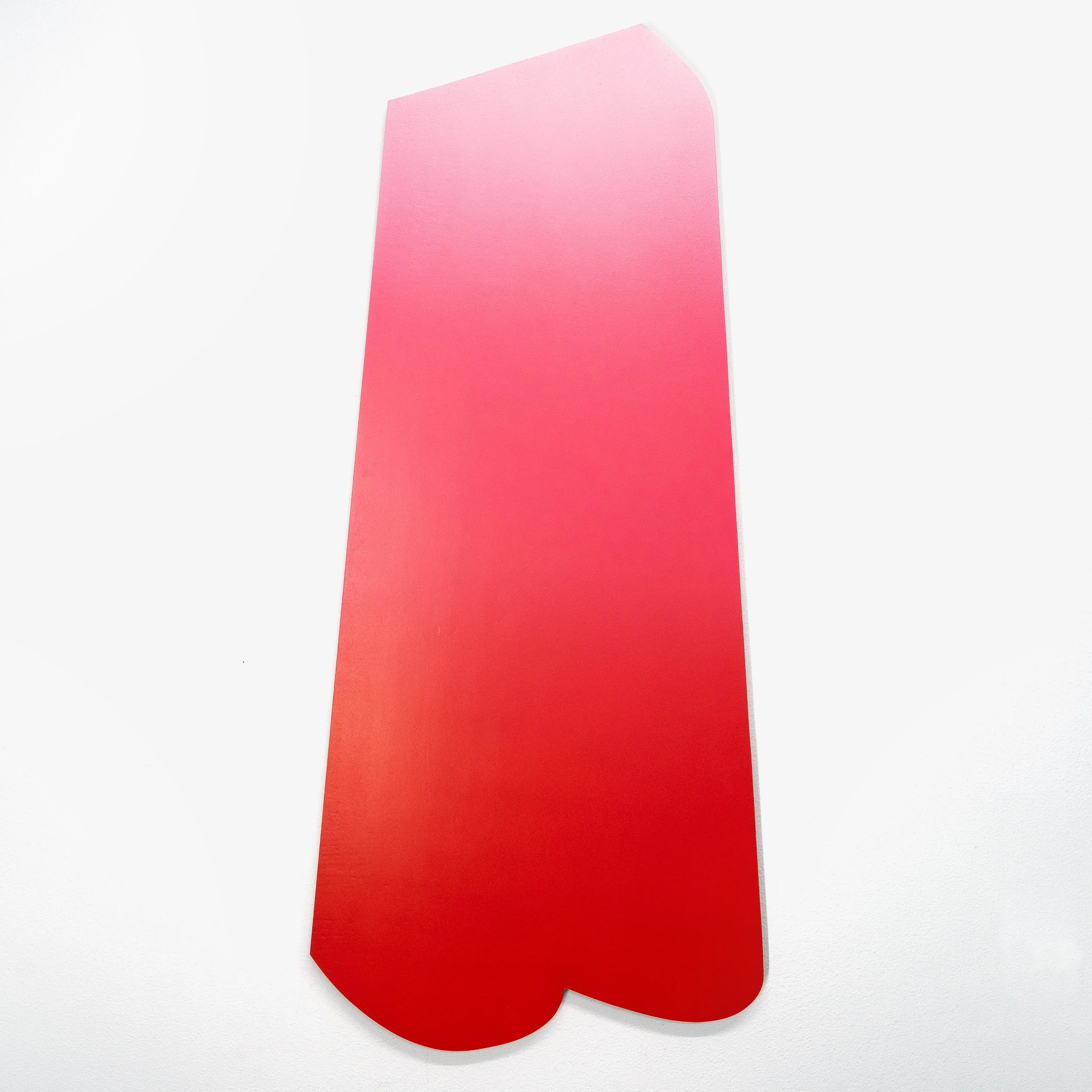 Popsicle 2018. Airbrushed acrylic on plywood. 24”w x 52”h x 1d