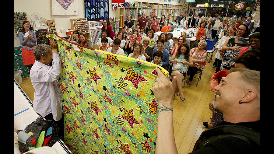 Modern quilters are putting a fresh spin on an old tradition (Los Angeles Times)