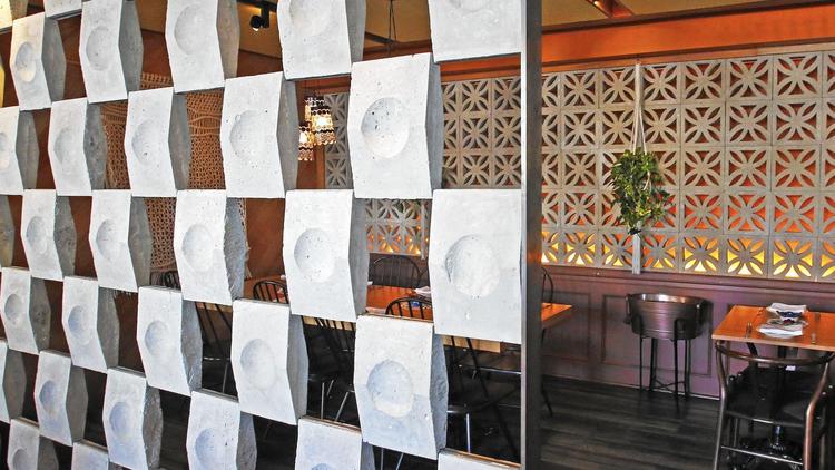 See how Midcentury 'breeze blocks' are being used in contemporary L.A. restaurant design (Los Angeles Times)