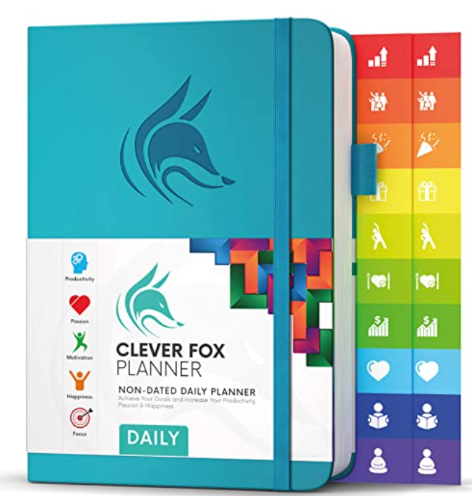 How about a planner to set a daily routine