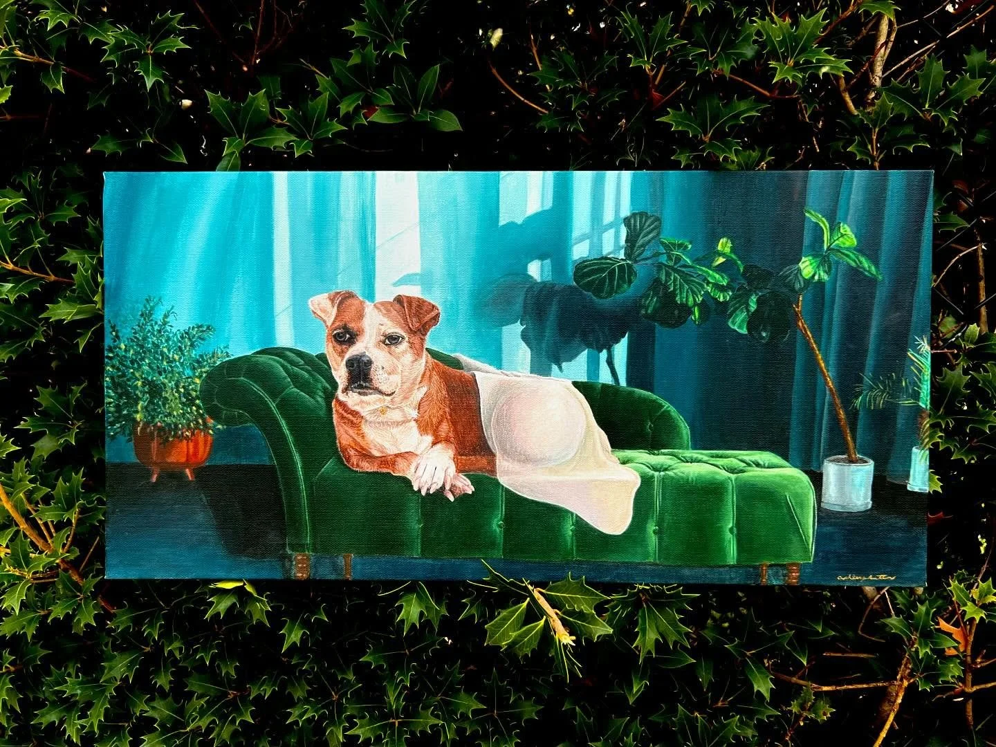 Penny Lane - 2023
Acrylic on Canvas, 12&rdquo;x24&rdquo;

This painting, a gift for a friend, sparked a forest fire of inspiration and renewed love for creating in physical space. For the last 10 years, my main focus has been my main profession as a 