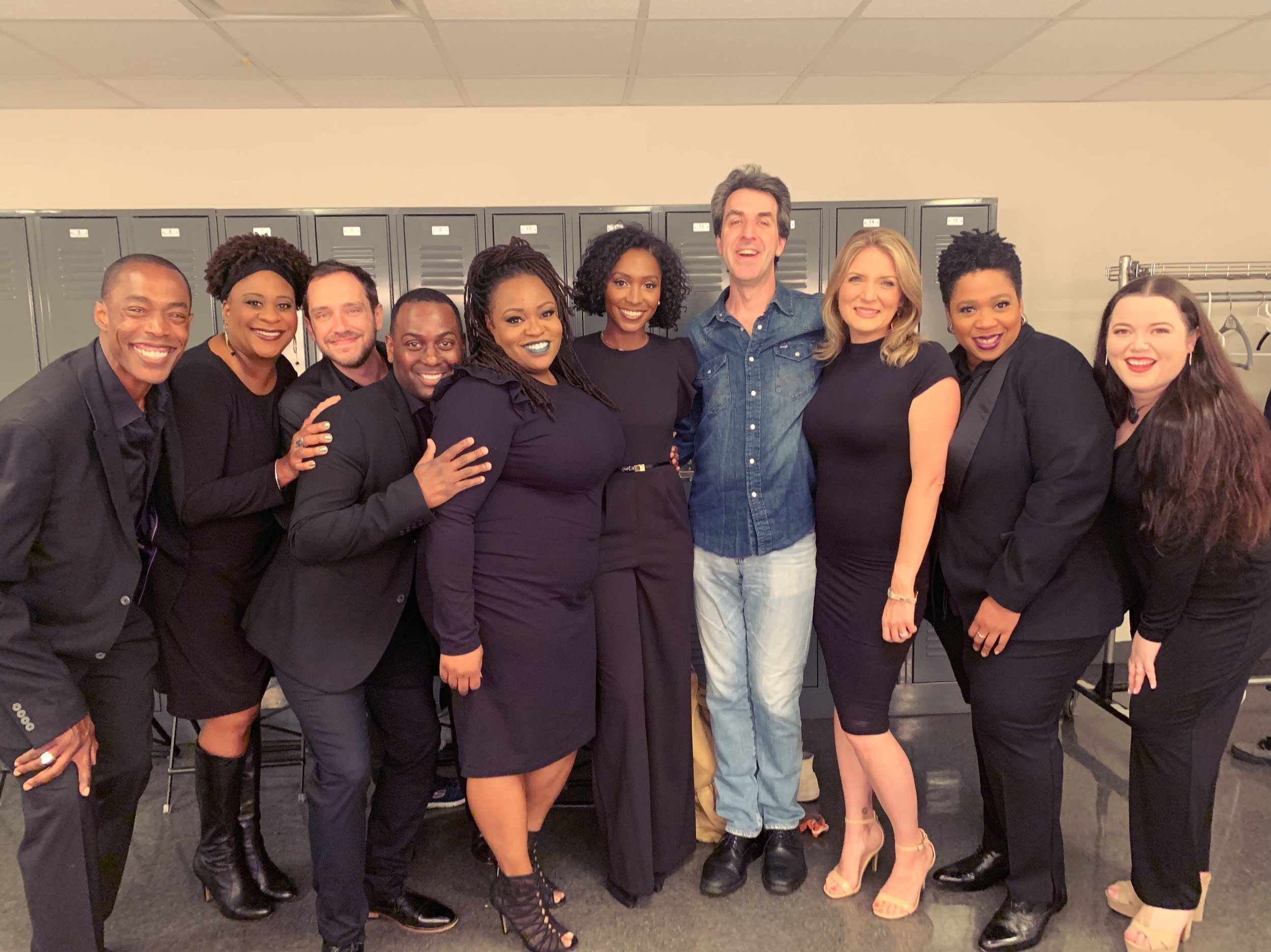  Backstage at Lincoln Center with Jason Robert Brown 