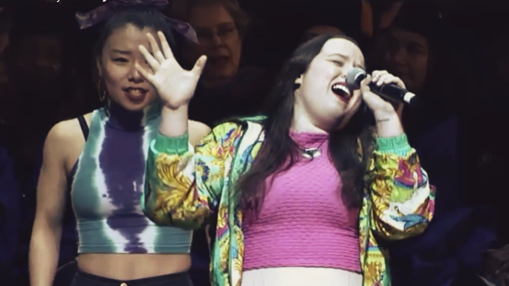 Performing at the Tisch Salute at Radio City Music Hall