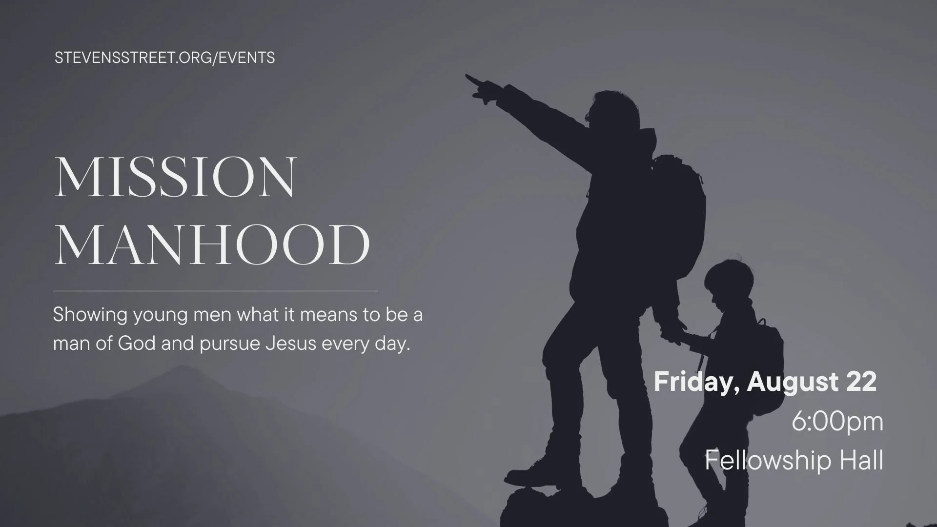 Mission Manhood
