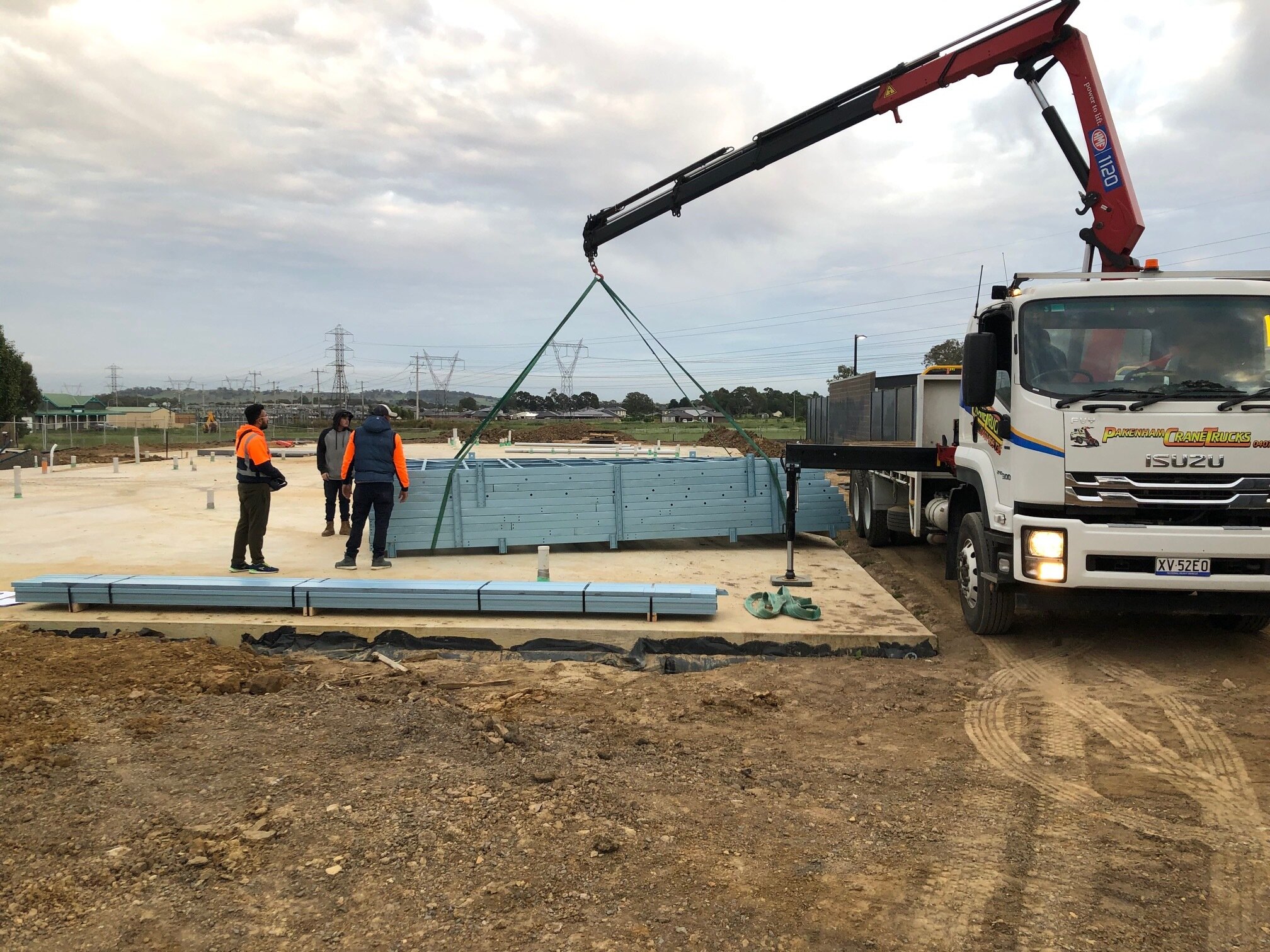 Delivering the frame packs