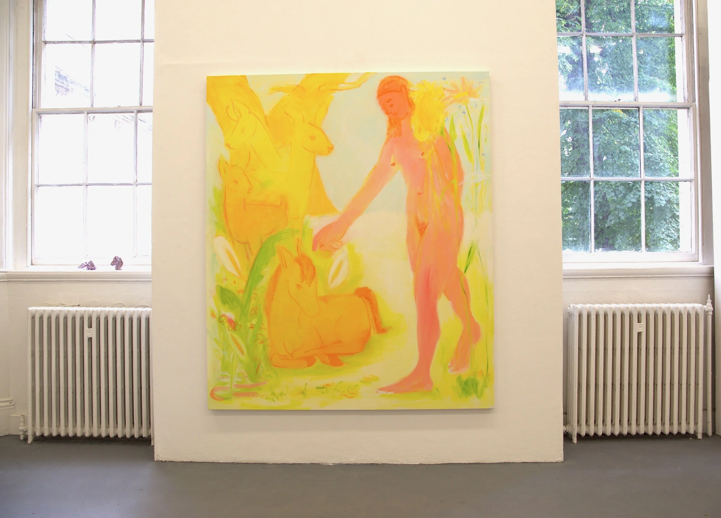 Installation view, Slade Degree Show, July 2021