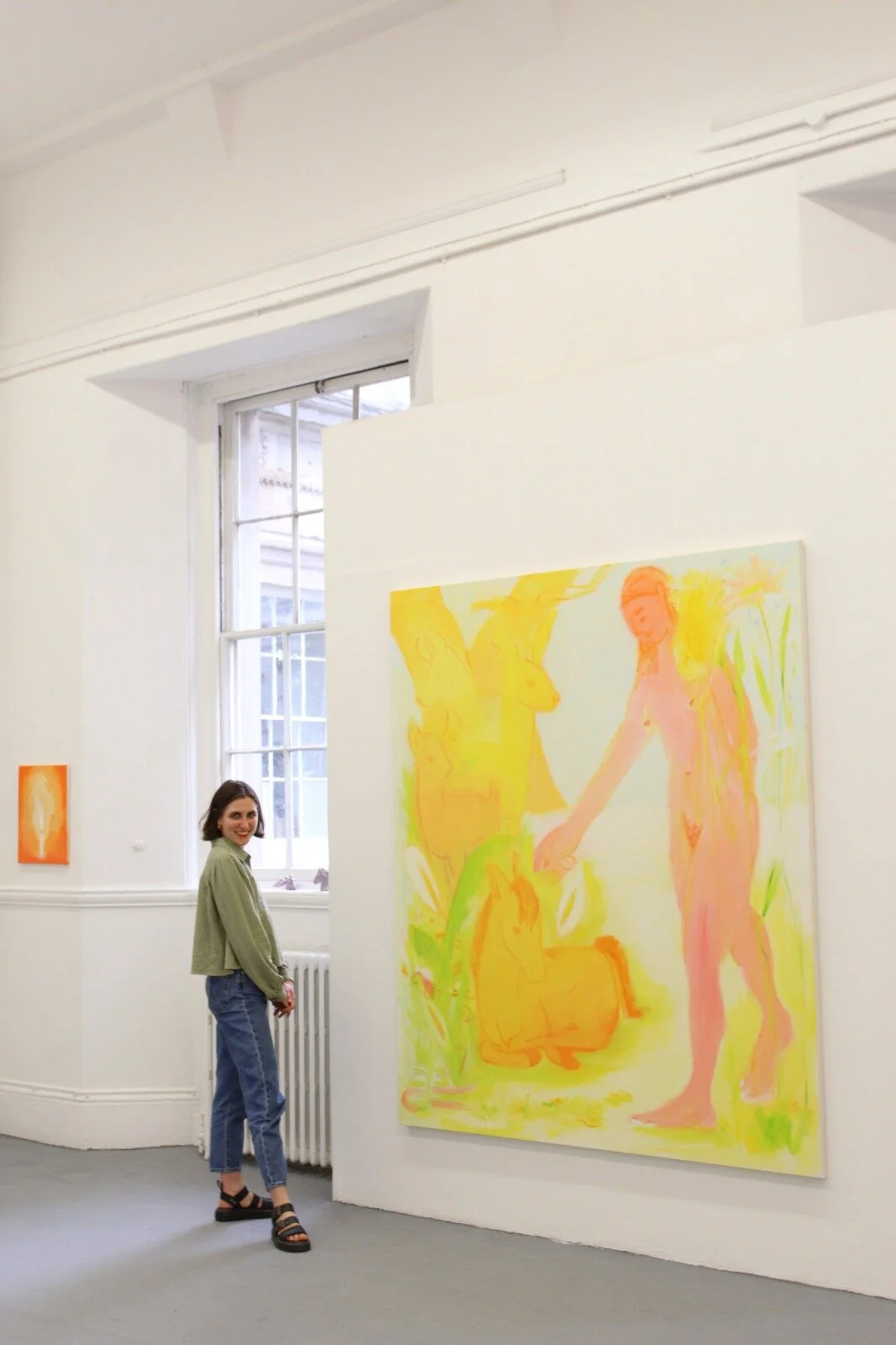 Installation view, Slade Degree Show, July 2021