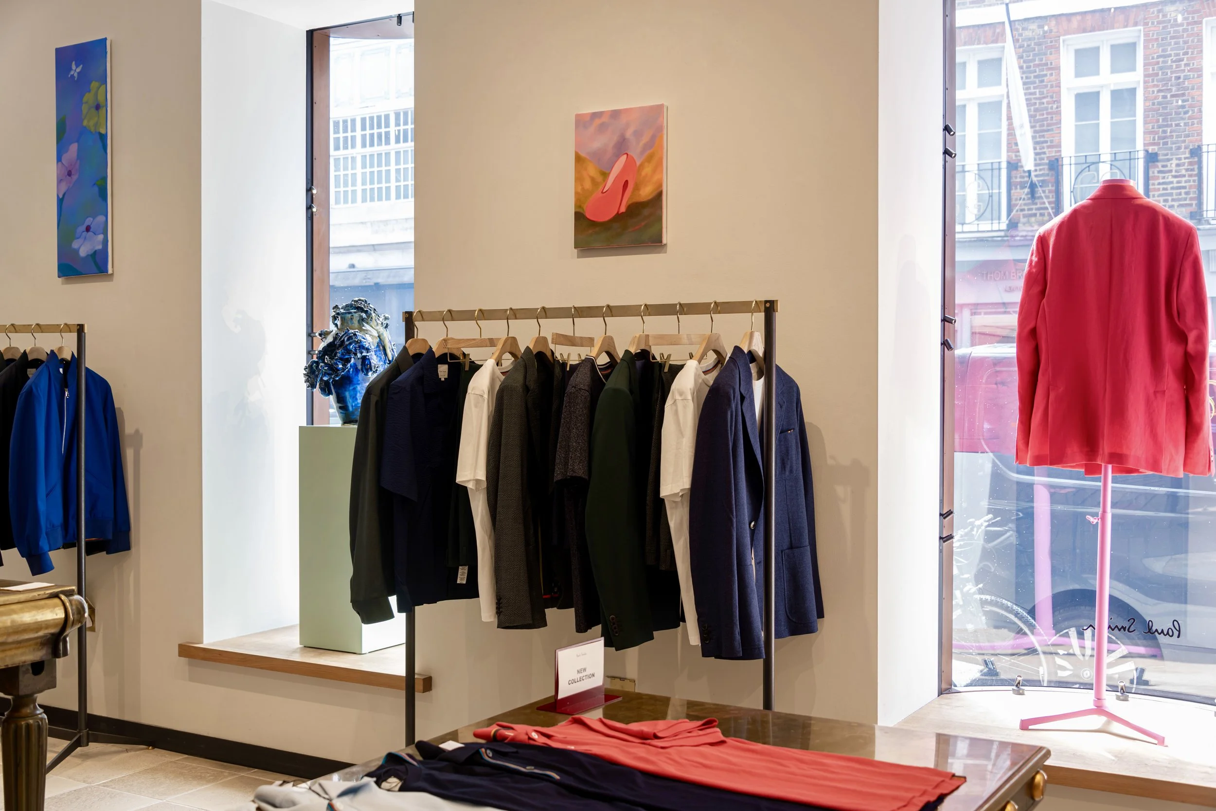 Red Shoe Landscape, Installation View