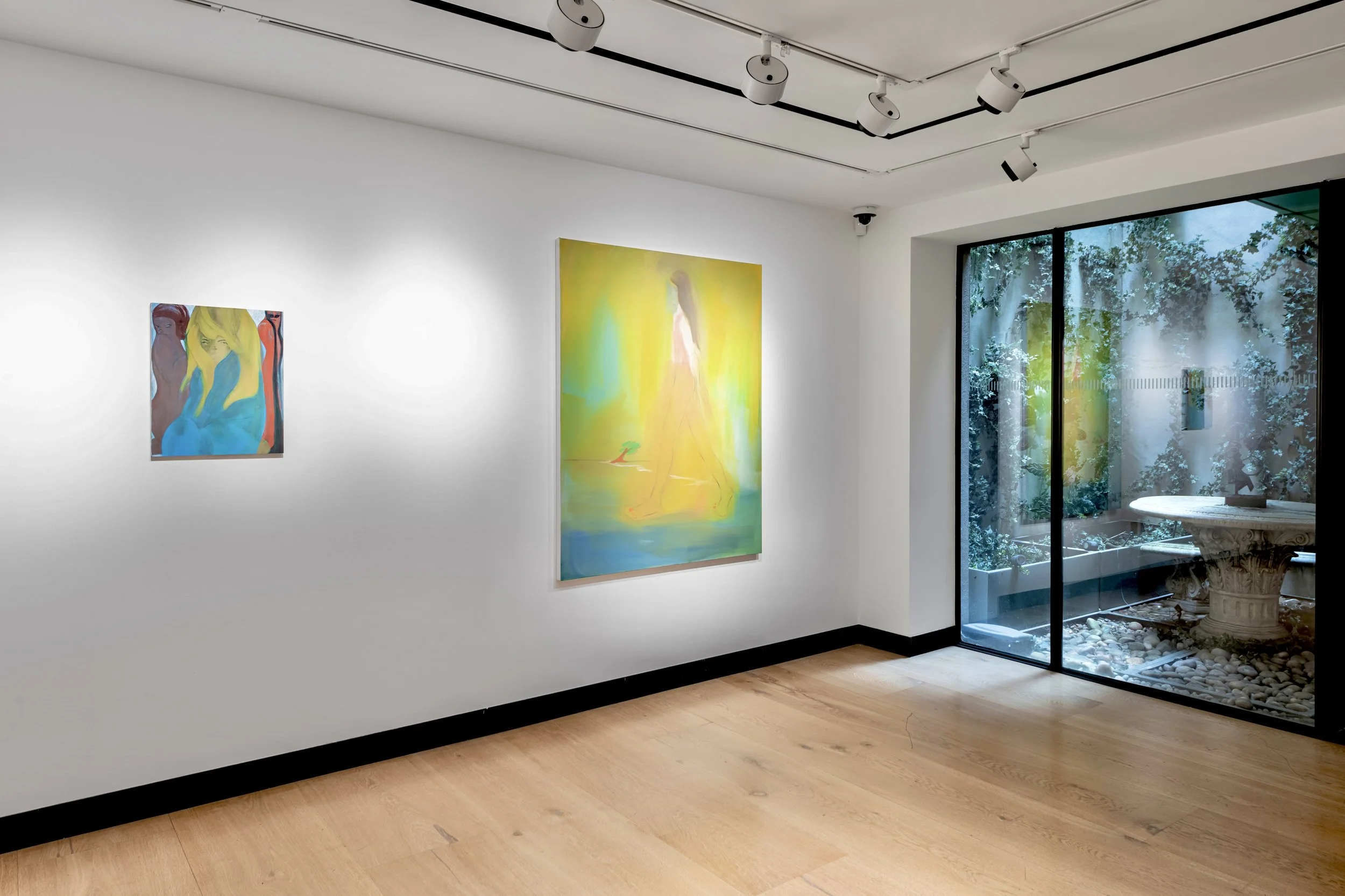 Walking Girl, Installation View
