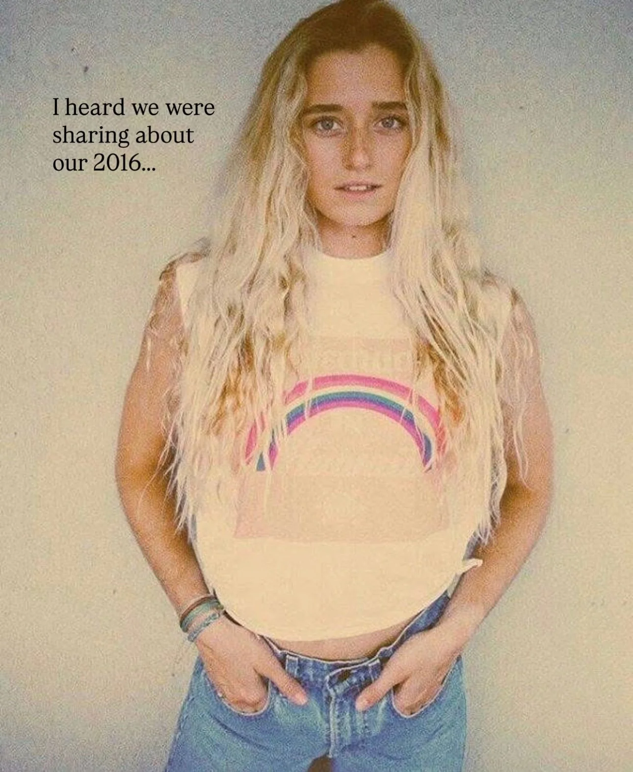 It just keeps getting worse the more you scroll 🫠

2016: what a time to be alive!!!! I&rsquo;m crying of embarrassment but I hope it makes you laugh 🤣

#2016