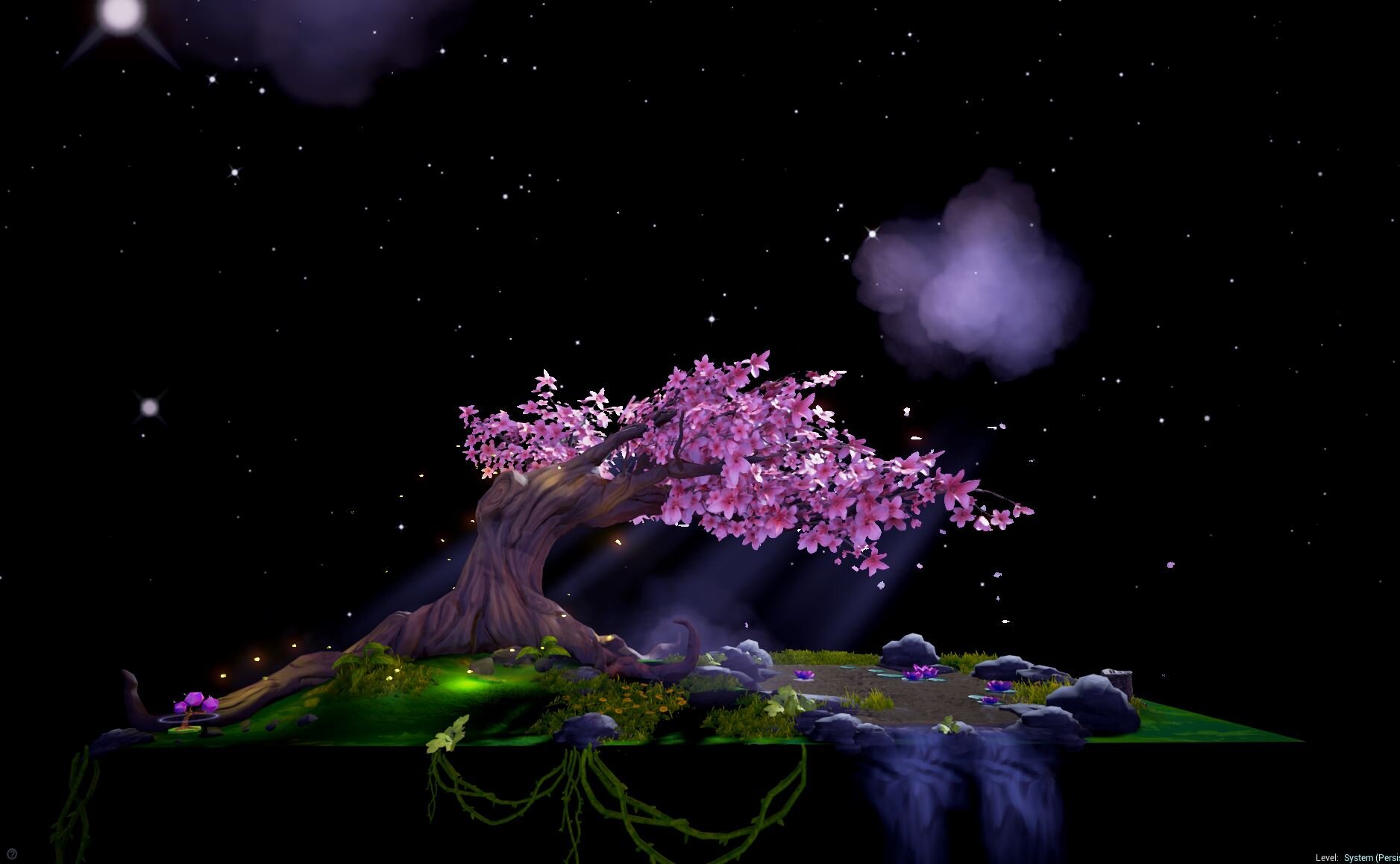 Tabletop meditative experience  - Art Direction and Concept