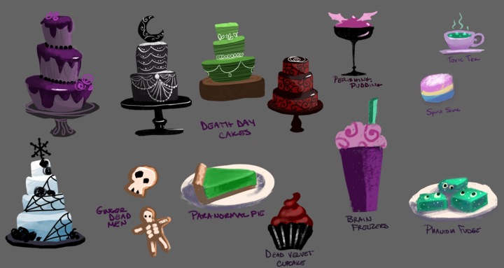 Supernatural Sweets Concepts