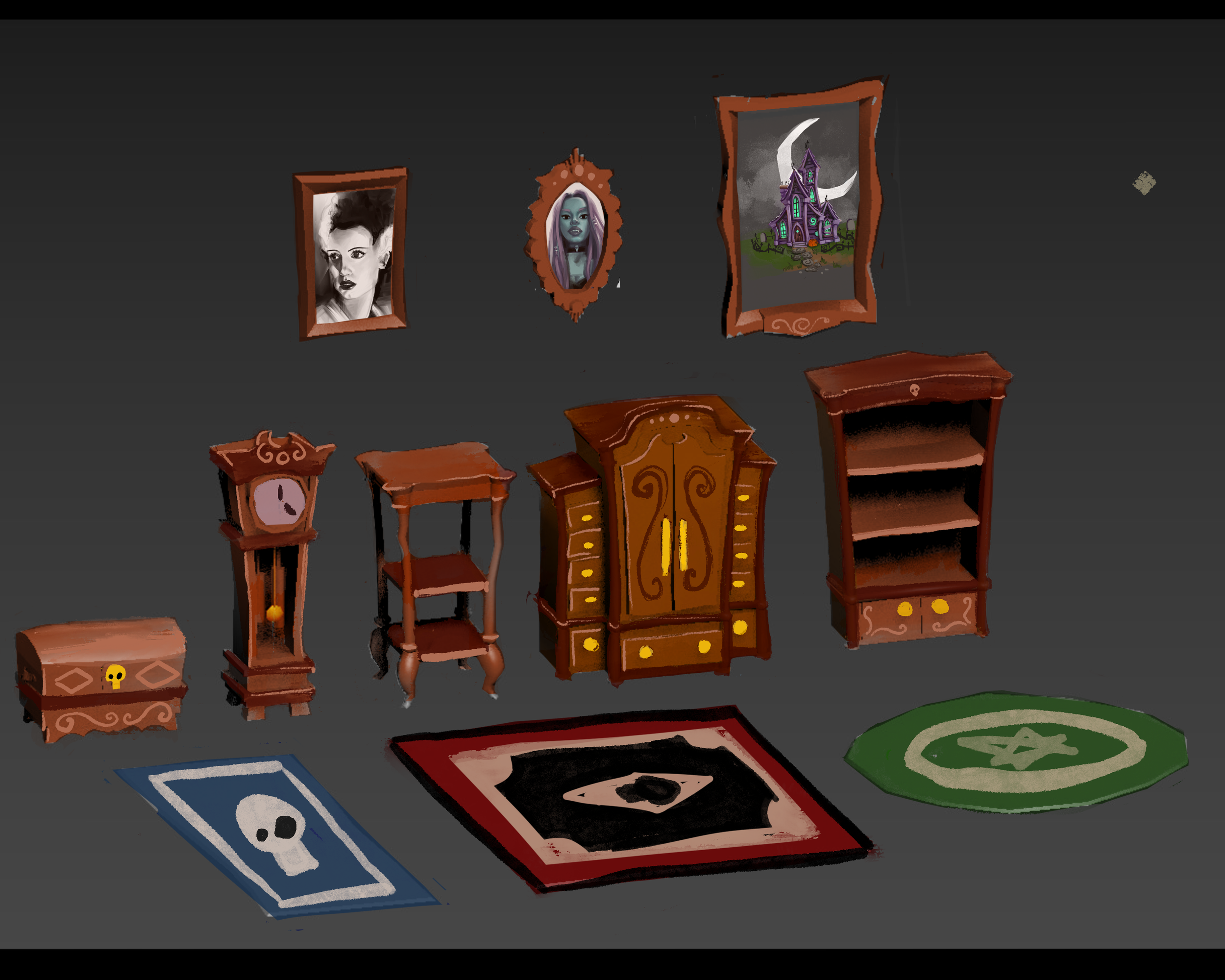 Furniture Concept Paintover