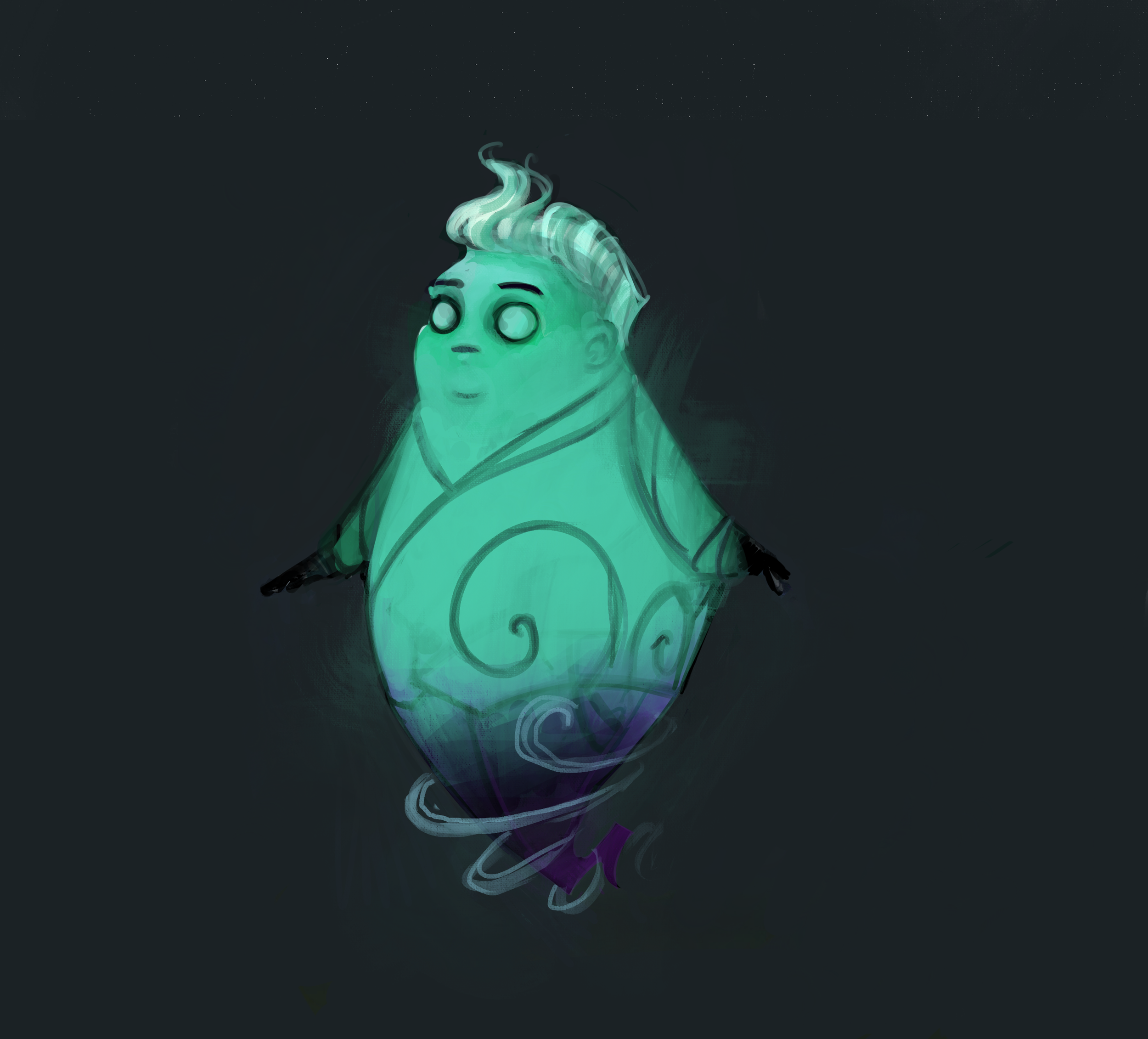 Male Ghost Concept