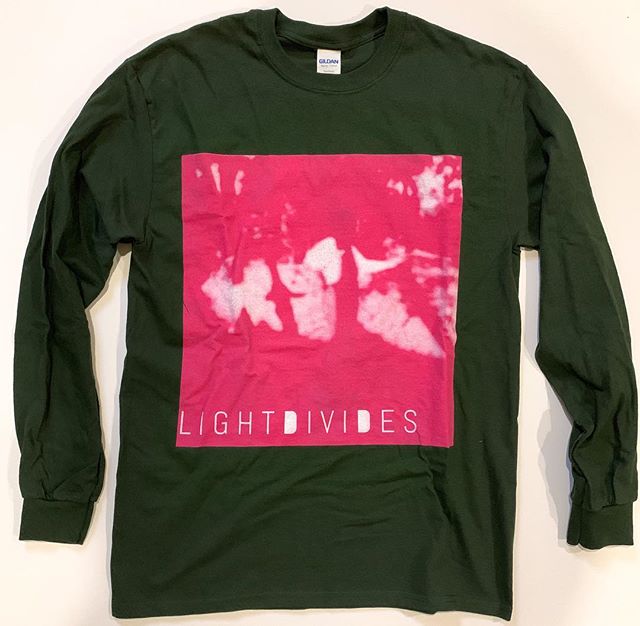 &ldquo;Green Tee&rdquo; long sleeve shirt available now in our store! www.LightDivides.band/store............................................. &bull;design by @salma_ali_writes .........................................................................