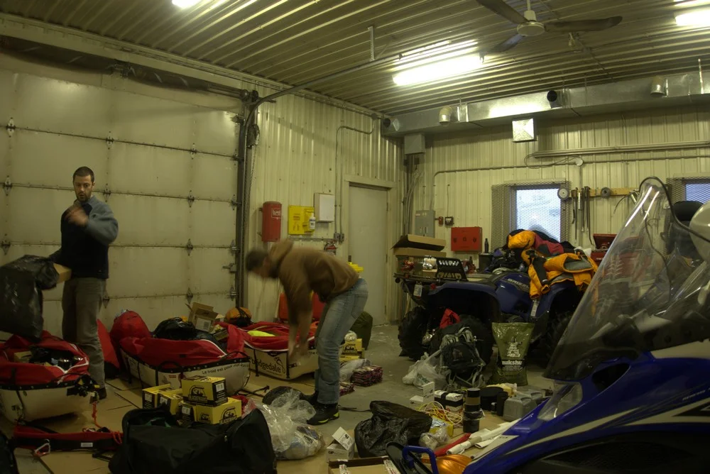 Nearly at the start line