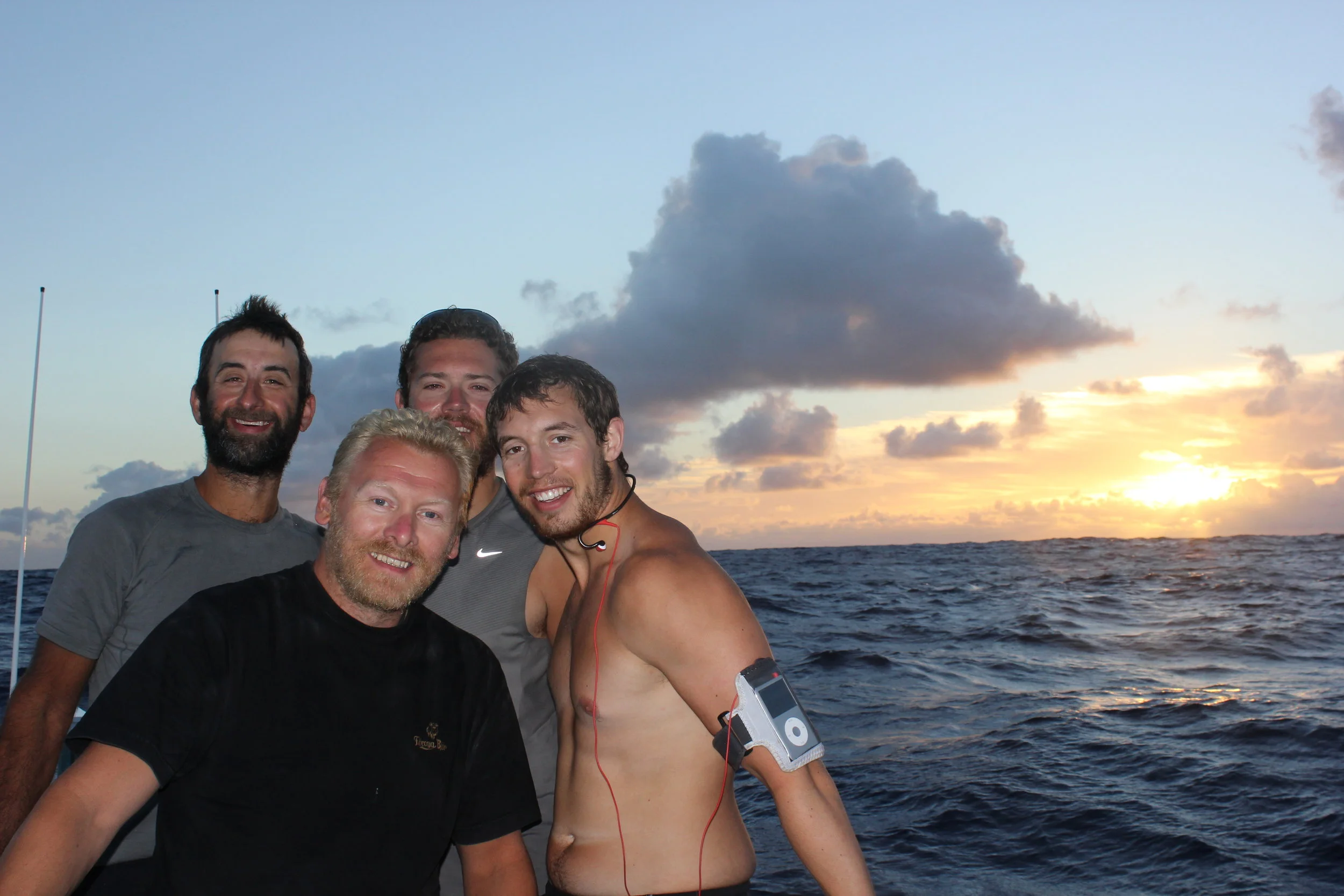 As we start our 4th week at sea ........