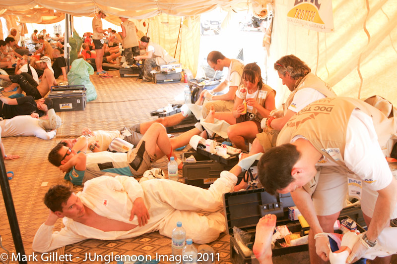 Day 3 -  Blisters and The Doc's