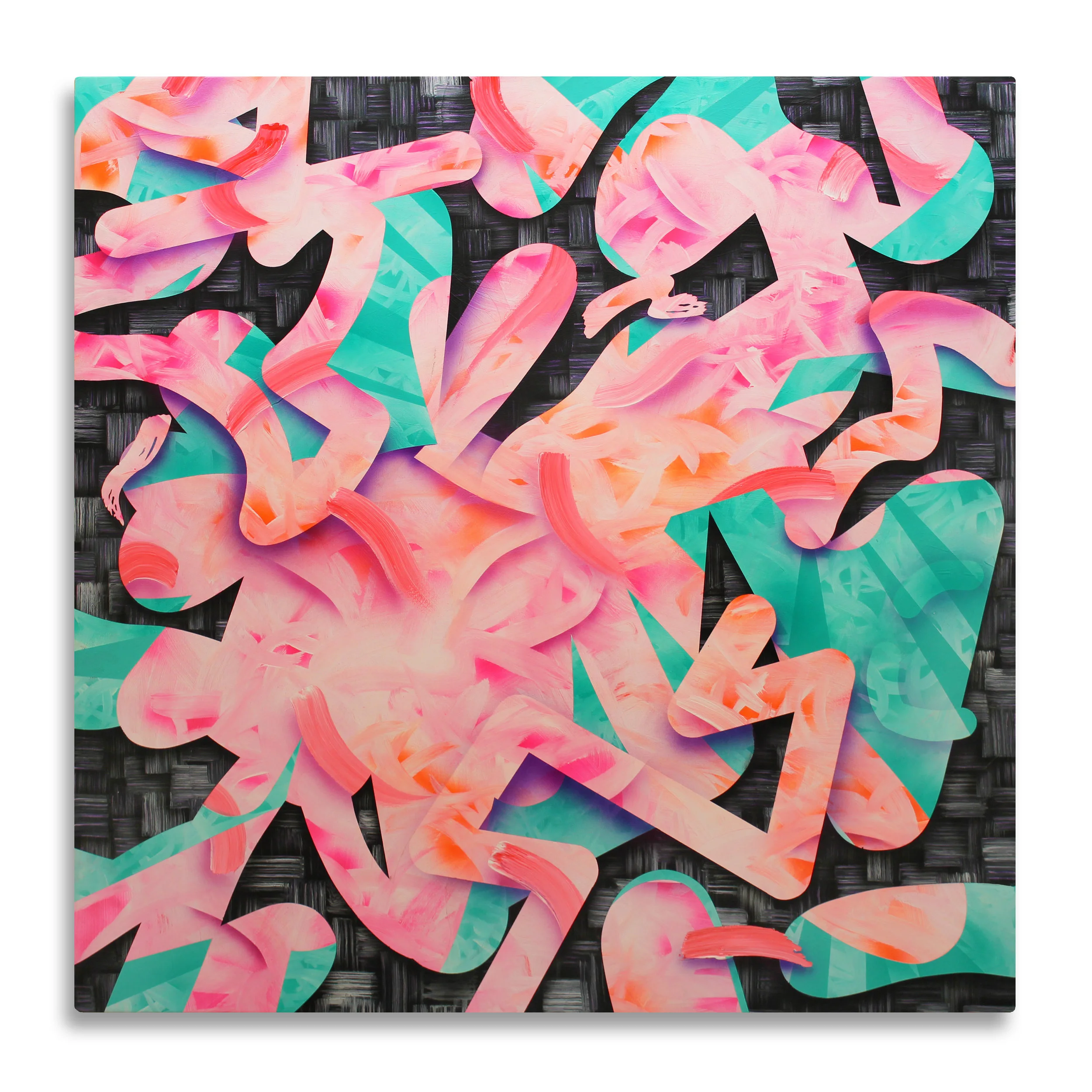 …and chill201847 x 47 in.Oil, Acrylic and Spray Paint on CanvasFor inquiries about pricing, Please contact Amie Appleton at Appleton Art Design Gallery