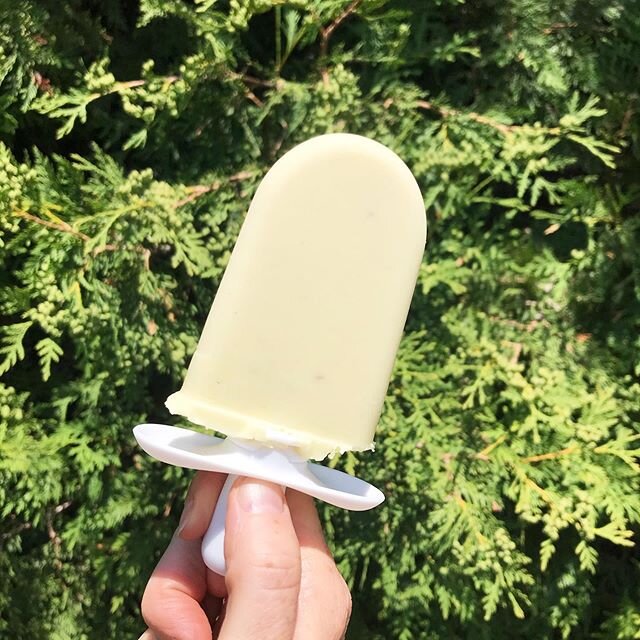 If you like pi&ntilde;a colada&rsquo;s 💃🕺 then these homemade &lsquo;healthy&rsquo; popsicles are for you.
.
Most store-bought popsicles are full of food colouring and/or corn syrup. If you can make a smoothie - you can make a popsicle! The hardest