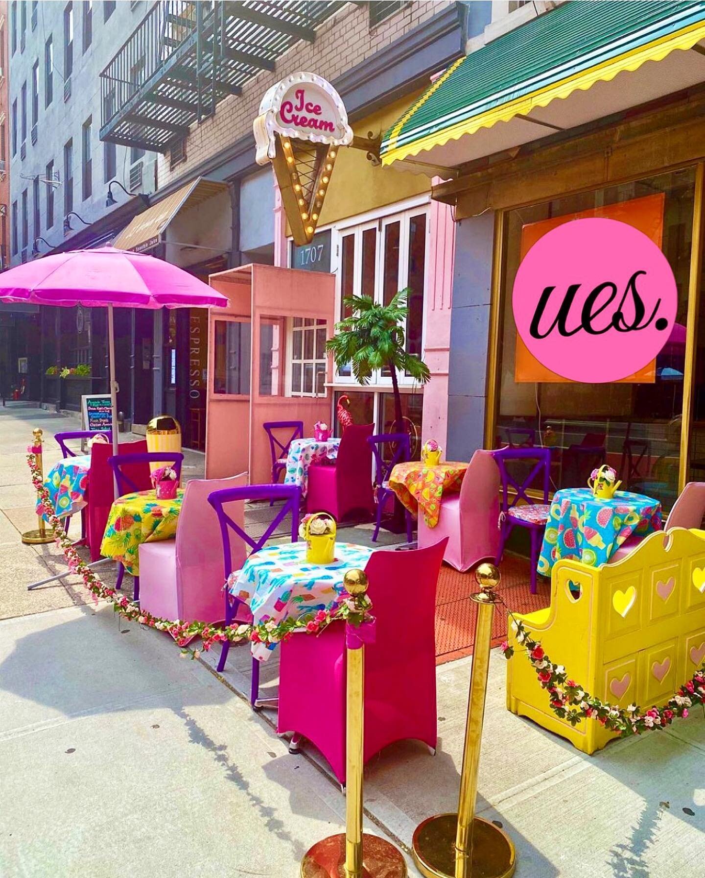 Only 3 Saturdays left of this patio and then we have something special in store for you...or should we say spooky...👻

📷 @milenafiag

ALA MODE 🎉

📲Go to www.theuesnyc.com or
Call 646-559-5889
🍦 Pick Something Sweet
🥨 Pick Something Salty
🚪Wait